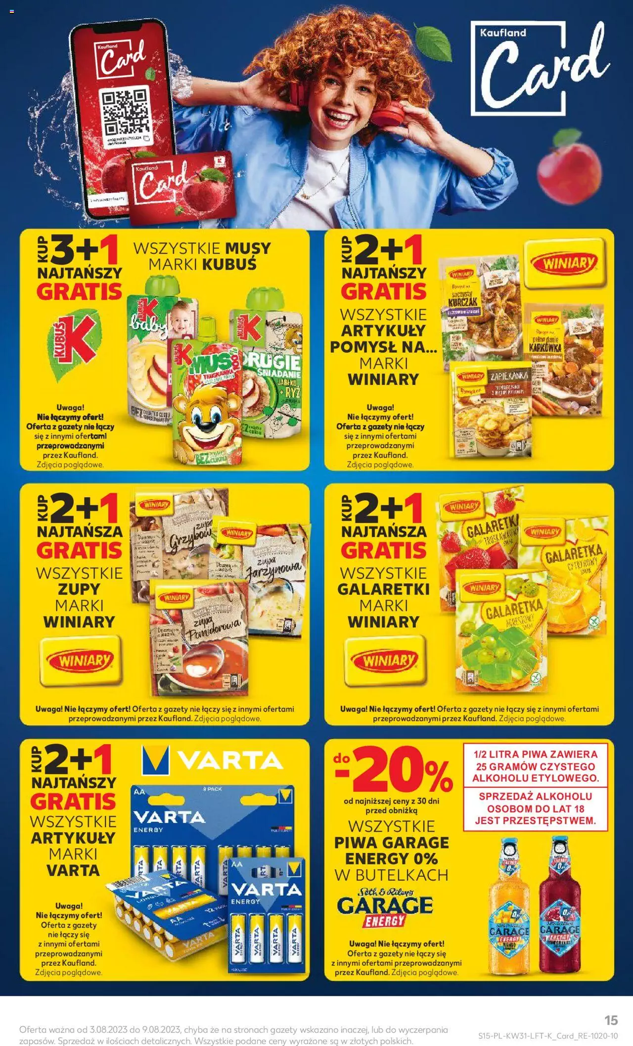KAUFLAND gazetka ważna od 03.08.2023 do 09.08.2023 strona 15