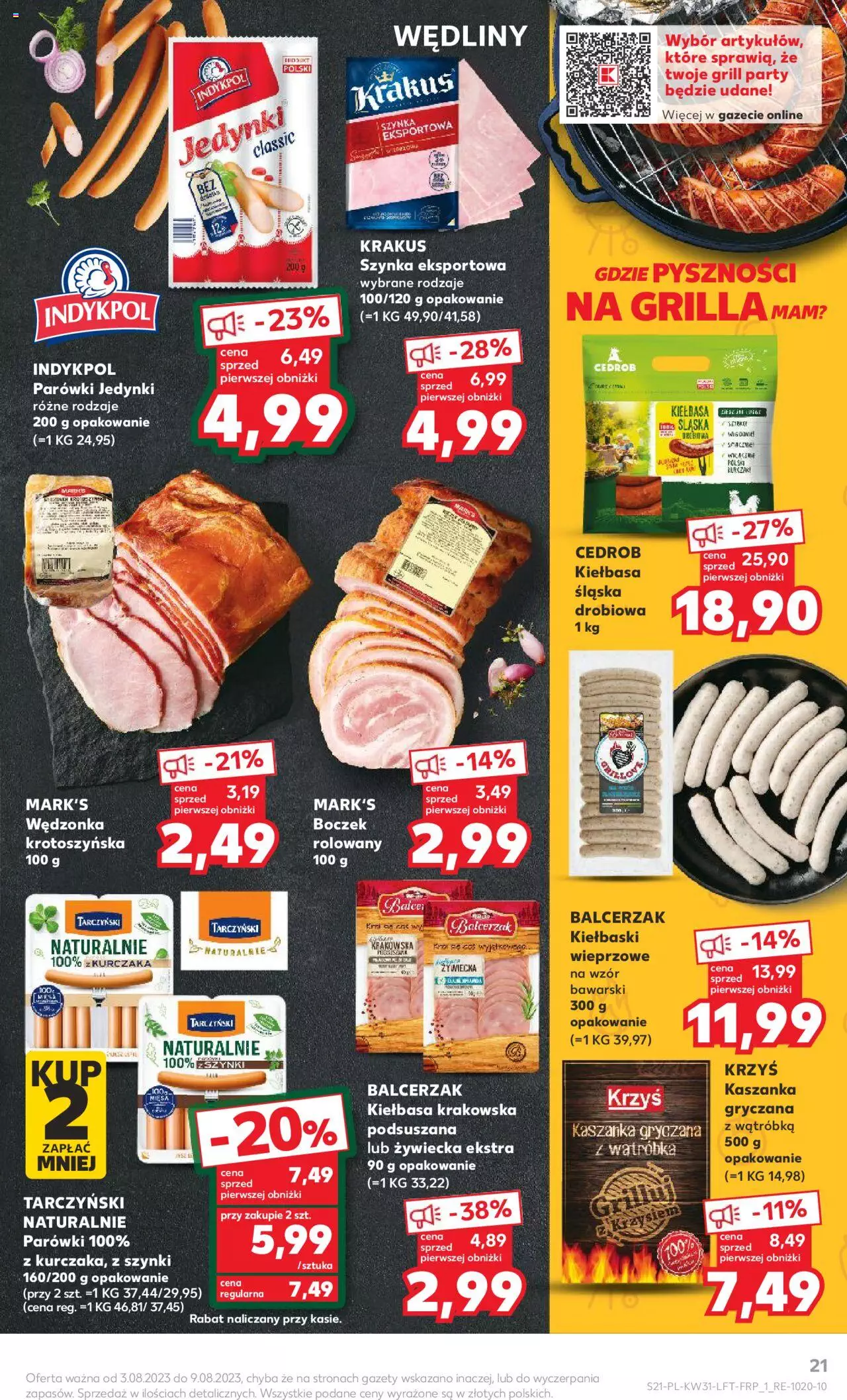 KAUFLAND gazetka ważna od 03.08.2023 do 09.08.2023 strona 21
