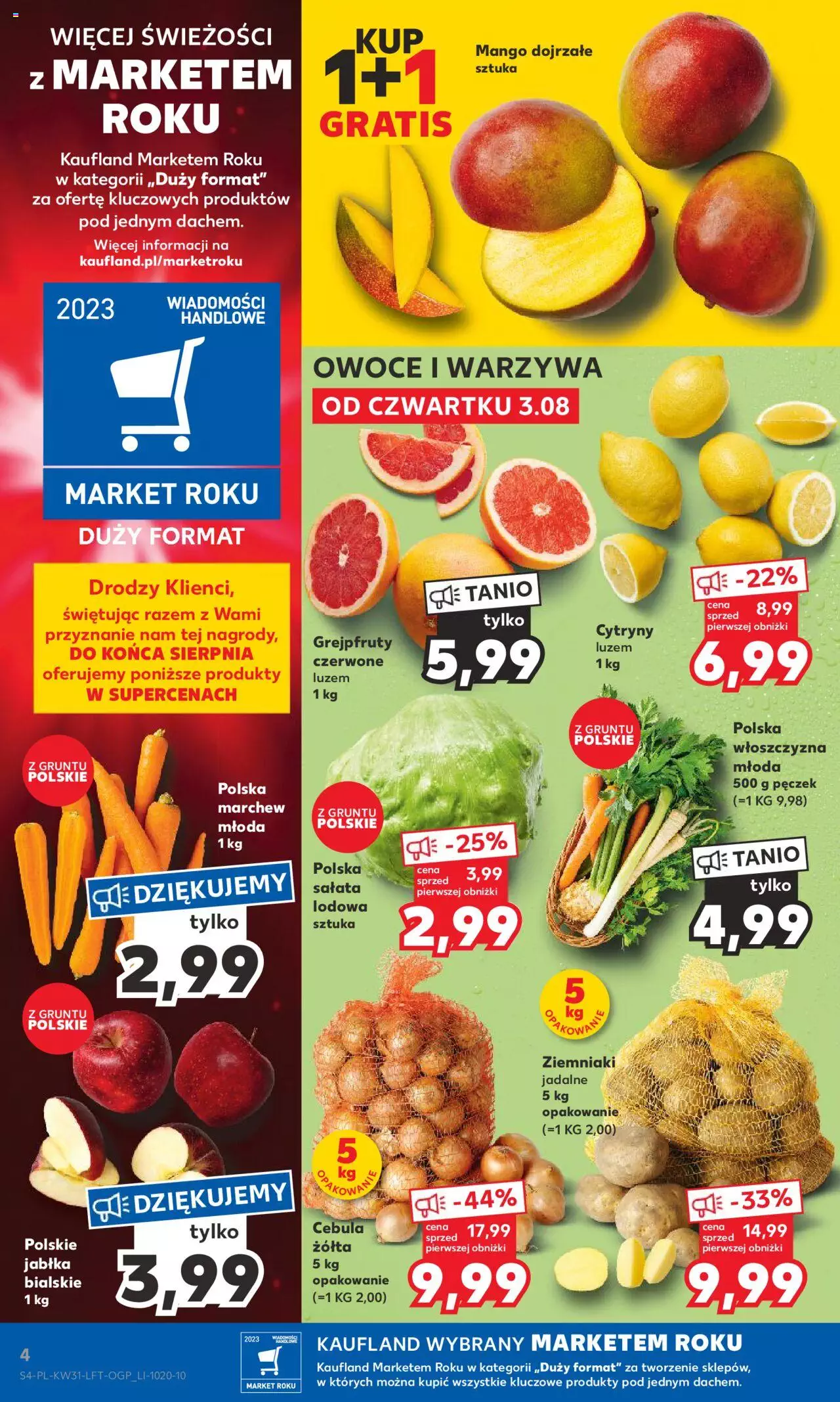 KAUFLAND gazetka ważna od 03.08.2023 do 09.08.2023 strona 4