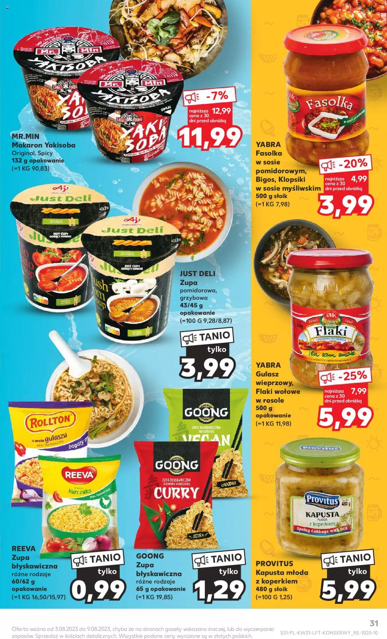 KAUFLAND gazetka ważna od 03.08.2023 do 09.08.2023 strona 31