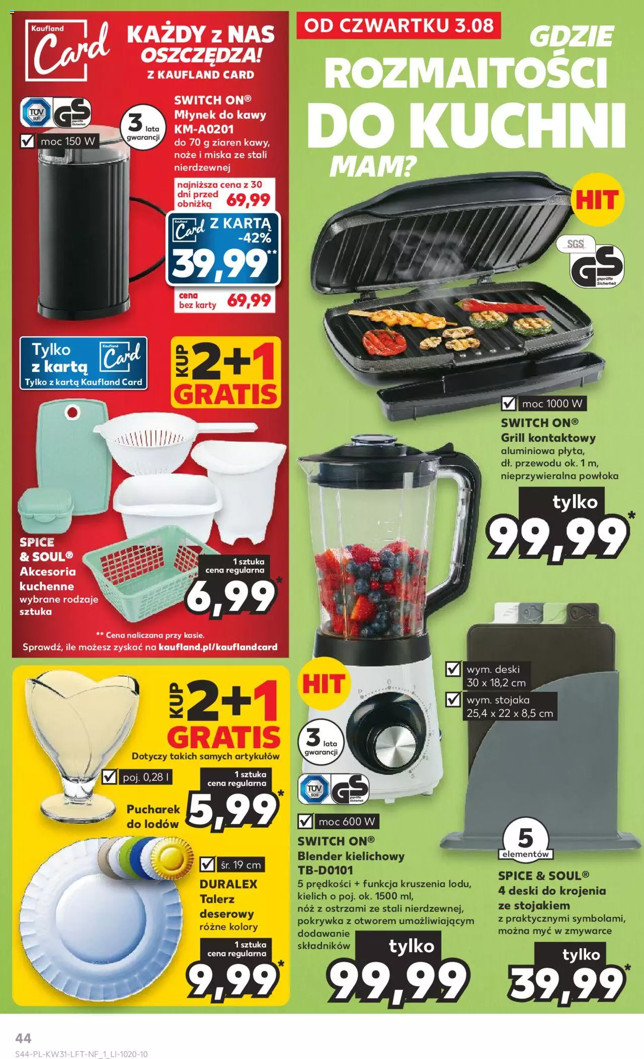 KAUFLAND gazetka ważna od 03.08.2023 do 09.08.2023 strona 44