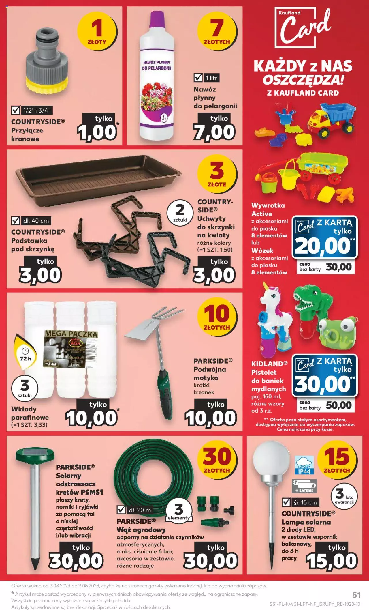 KAUFLAND gazetka ważna od 03.08.2023 do 09.08.2023 strona 51