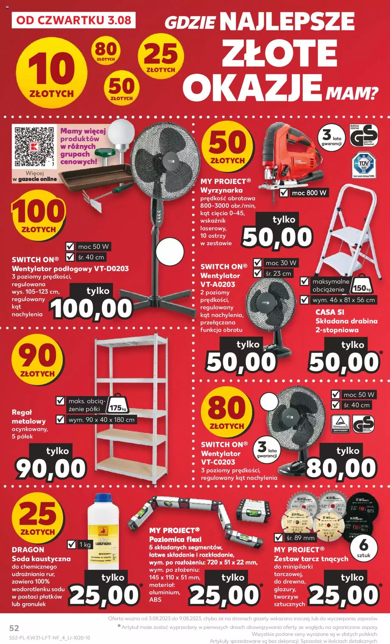 KAUFLAND gazetka ważna od 03.08.2023 do 09.08.2023 strona 52