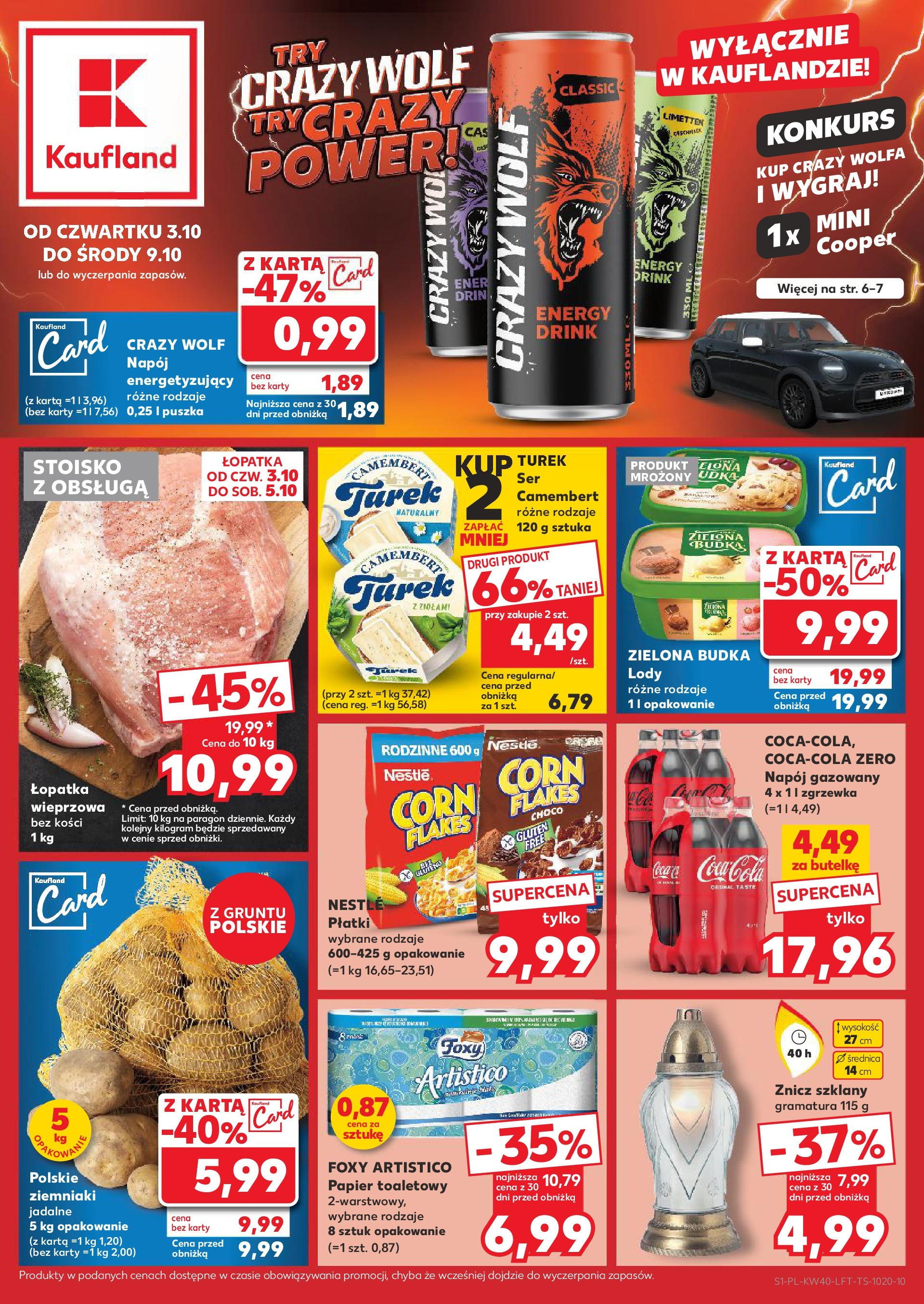 KAUFLAND gazetka ważna od 03.10.2024 do 09.10.2024 strona 1