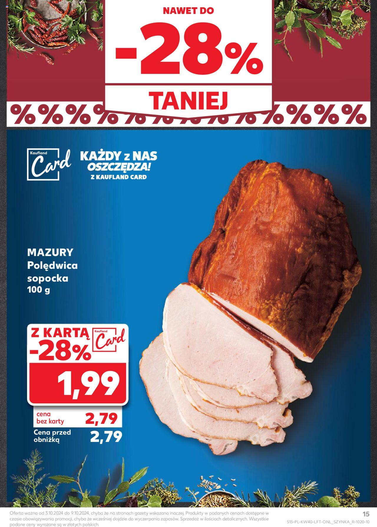 KAUFLAND gazetka ważna od 03.10.2024 do 09.10.2024 strona 14