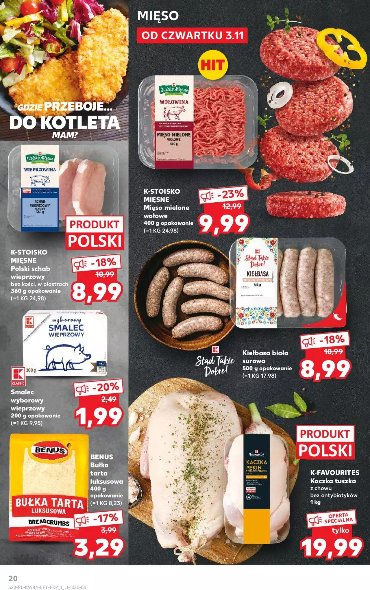 KAUFLAND gazetka ważna  od 03.11.2022 do 08.11.2022 strona 20