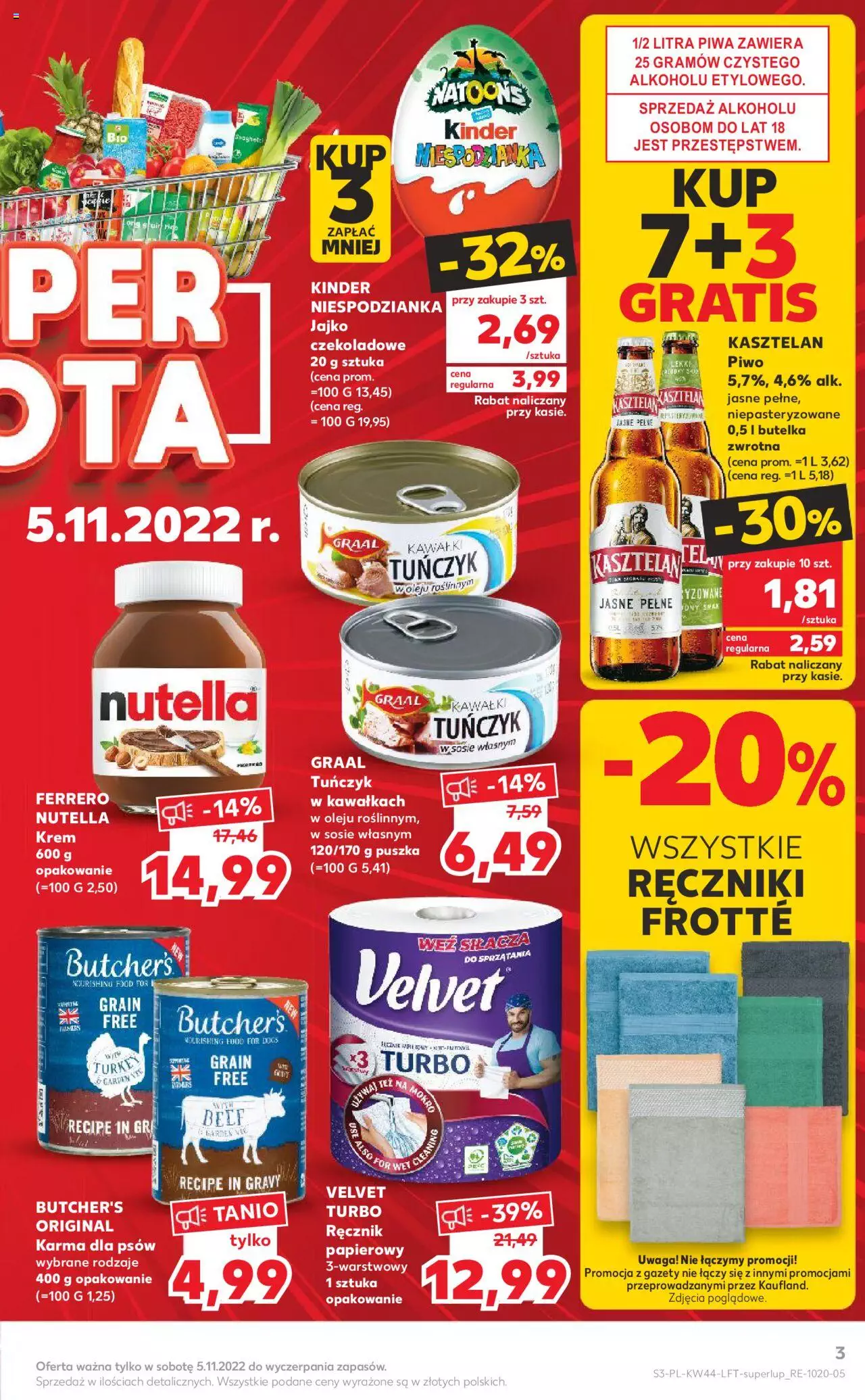 KAUFLAND gazetka ważna  od 03.11.2022 do 08.11.2022 strona 3