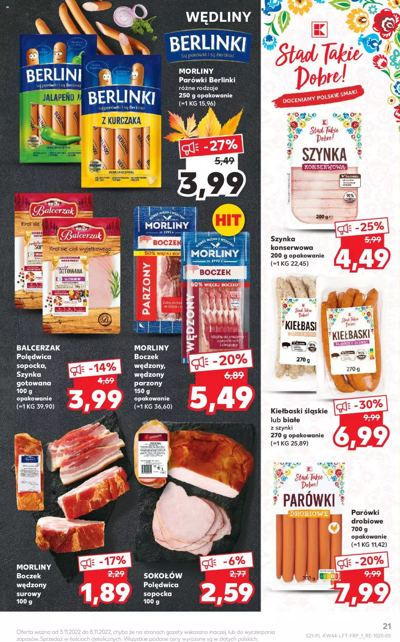 KAUFLAND gazetka ważna  od 03.11.2022 do 08.11.2022 strona 21