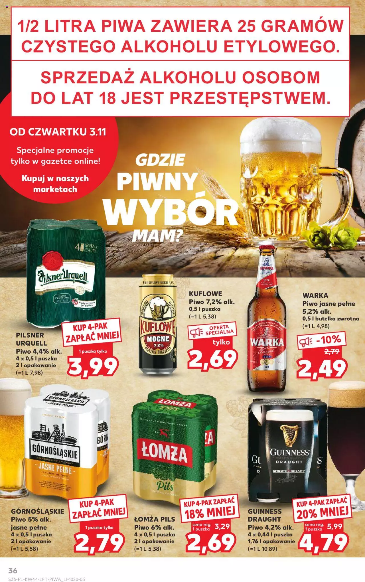 KAUFLAND gazetka ważna  od 03.11.2022 do 08.11.2022 strona 36