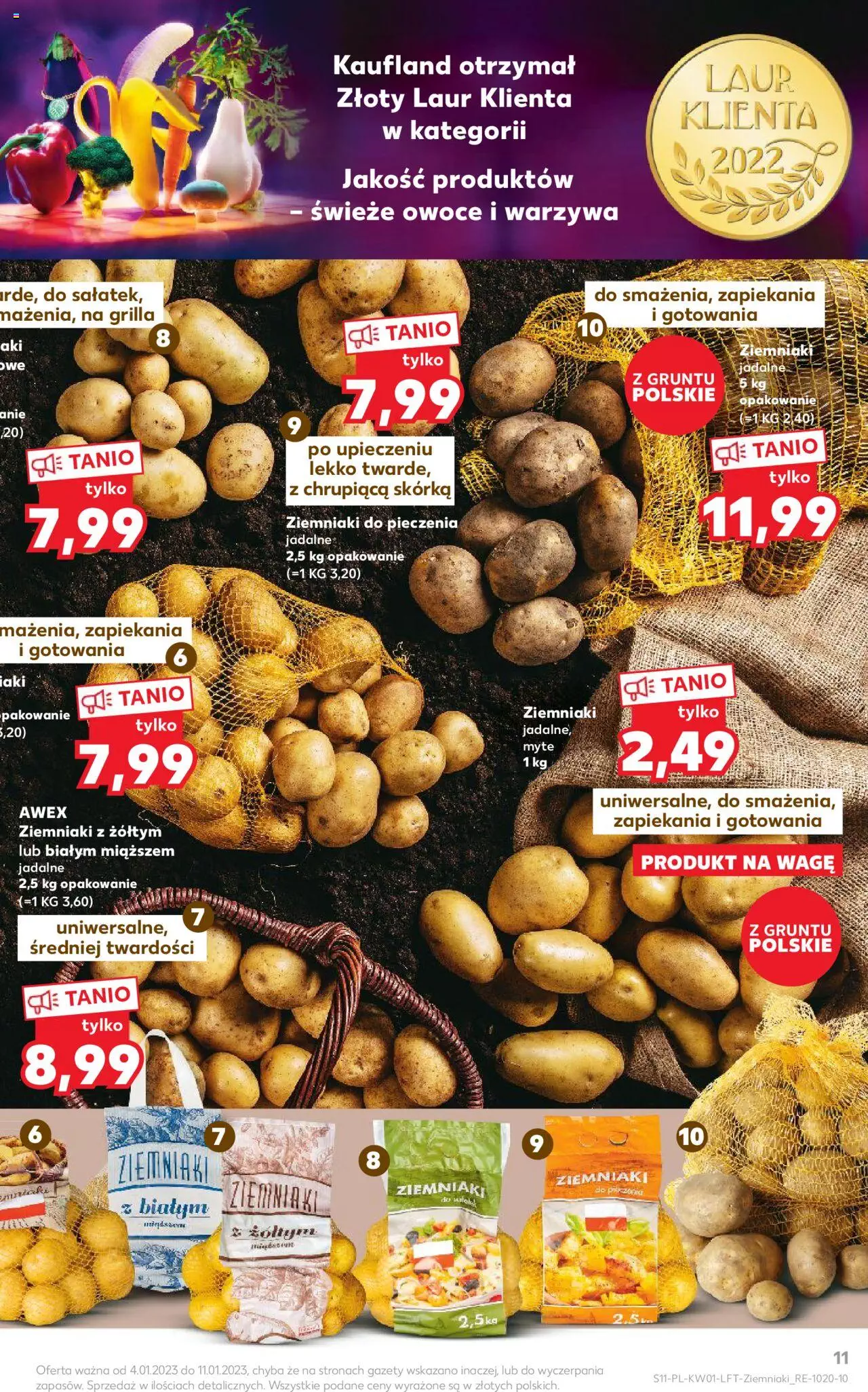 KAUFLAND gazetka ważna od 04.01.2023 do 11.01.2023 strona 11