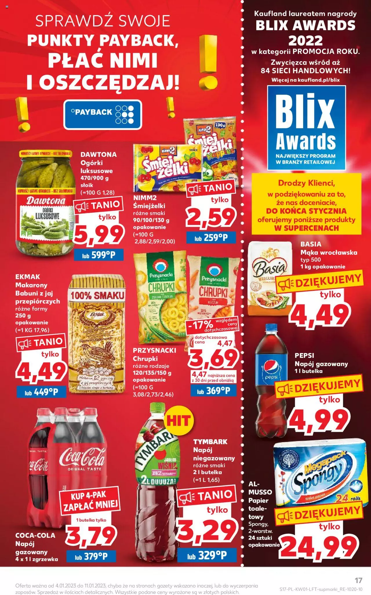 KAUFLAND gazetka ważna od 04.01.2023 do 11.01.2023 strona 17