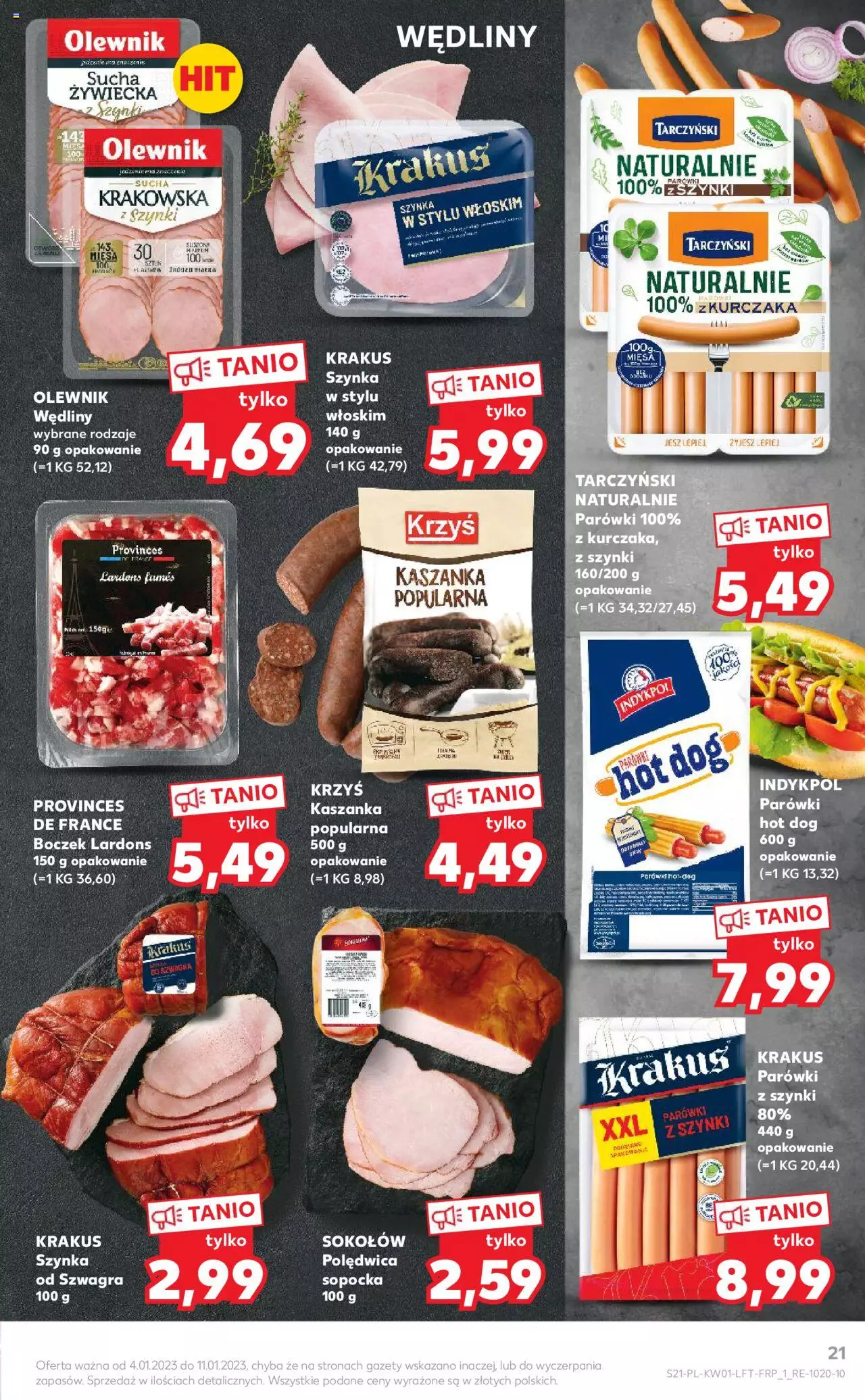 KAUFLAND gazetka ważna od 04.01.2023 do 11.01.2023 strona 21