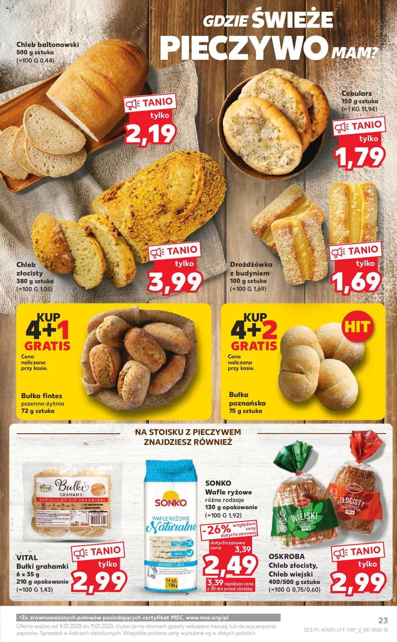 KAUFLAND gazetka ważna od 04.01.2023 do 11.01.2023 strona 23