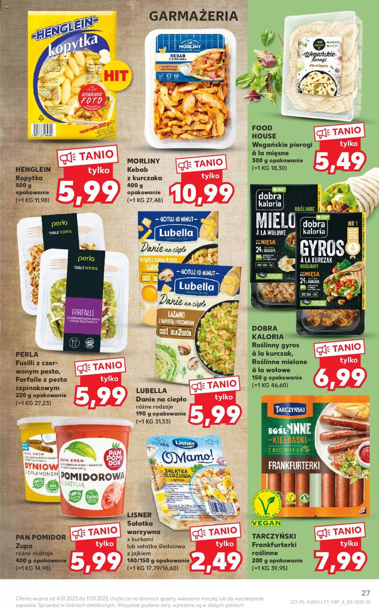 KAUFLAND gazetka ważna od 04.01.2023 do 11.01.2023 strona 27