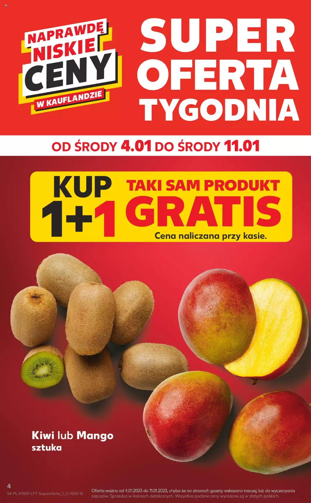 KAUFLAND gazetka ważna od 04.01.2023 do 11.01.2023 strona 4