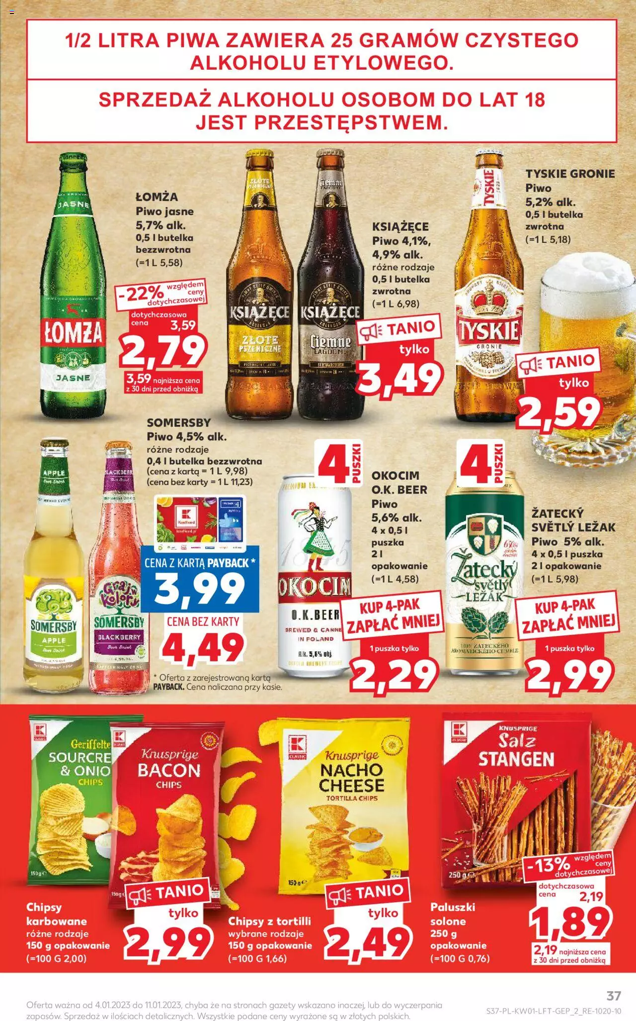 KAUFLAND gazetka ważna od 04.01.2023 do 11.01.2023 strona 37