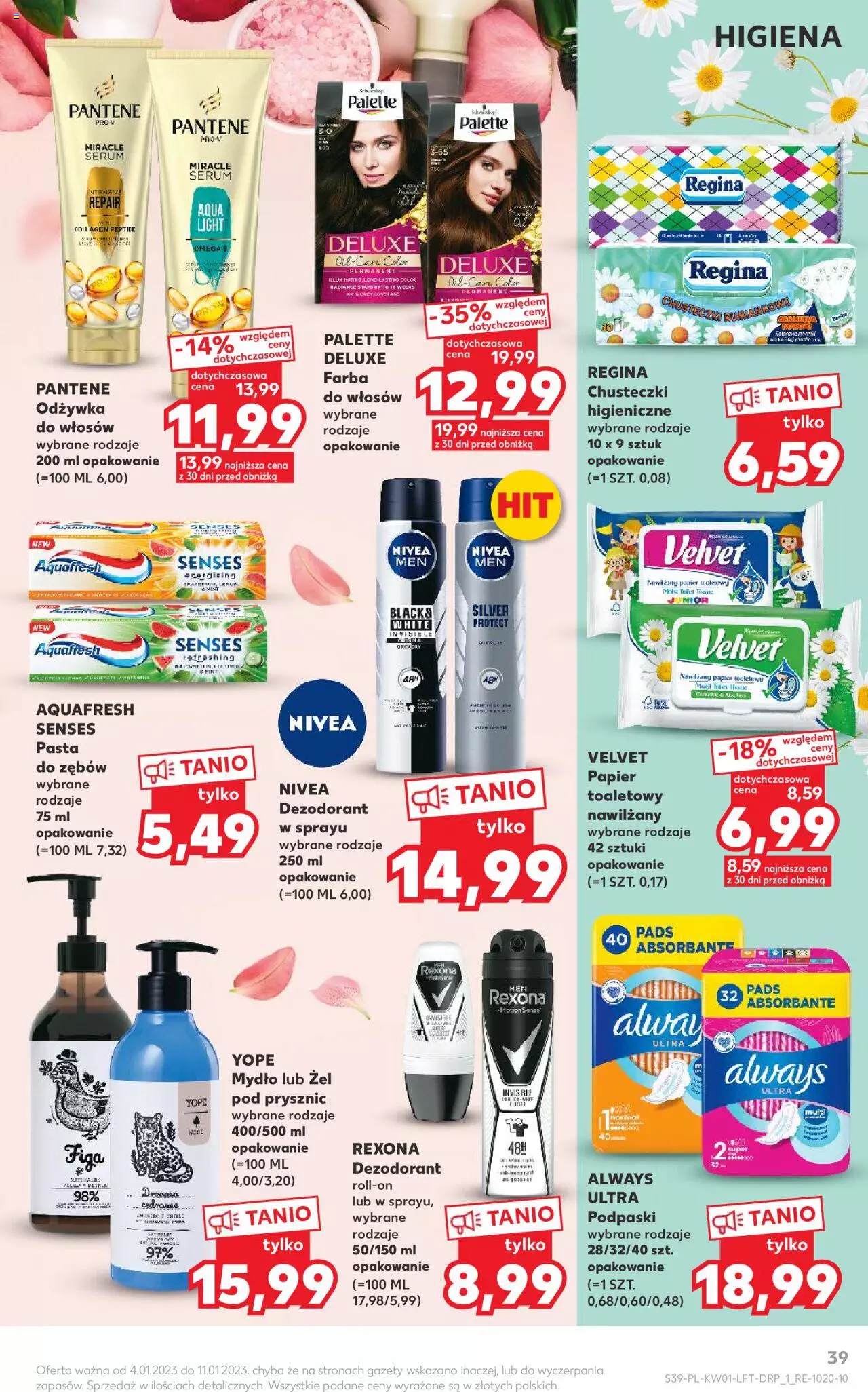 KAUFLAND gazetka ważna od 04.01.2023 do 11.01.2023 strona 39