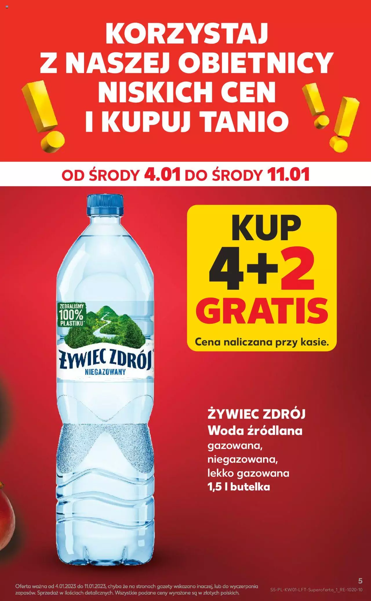 KAUFLAND gazetka ważna od 04.01.2023 do 11.01.2023 strona 5