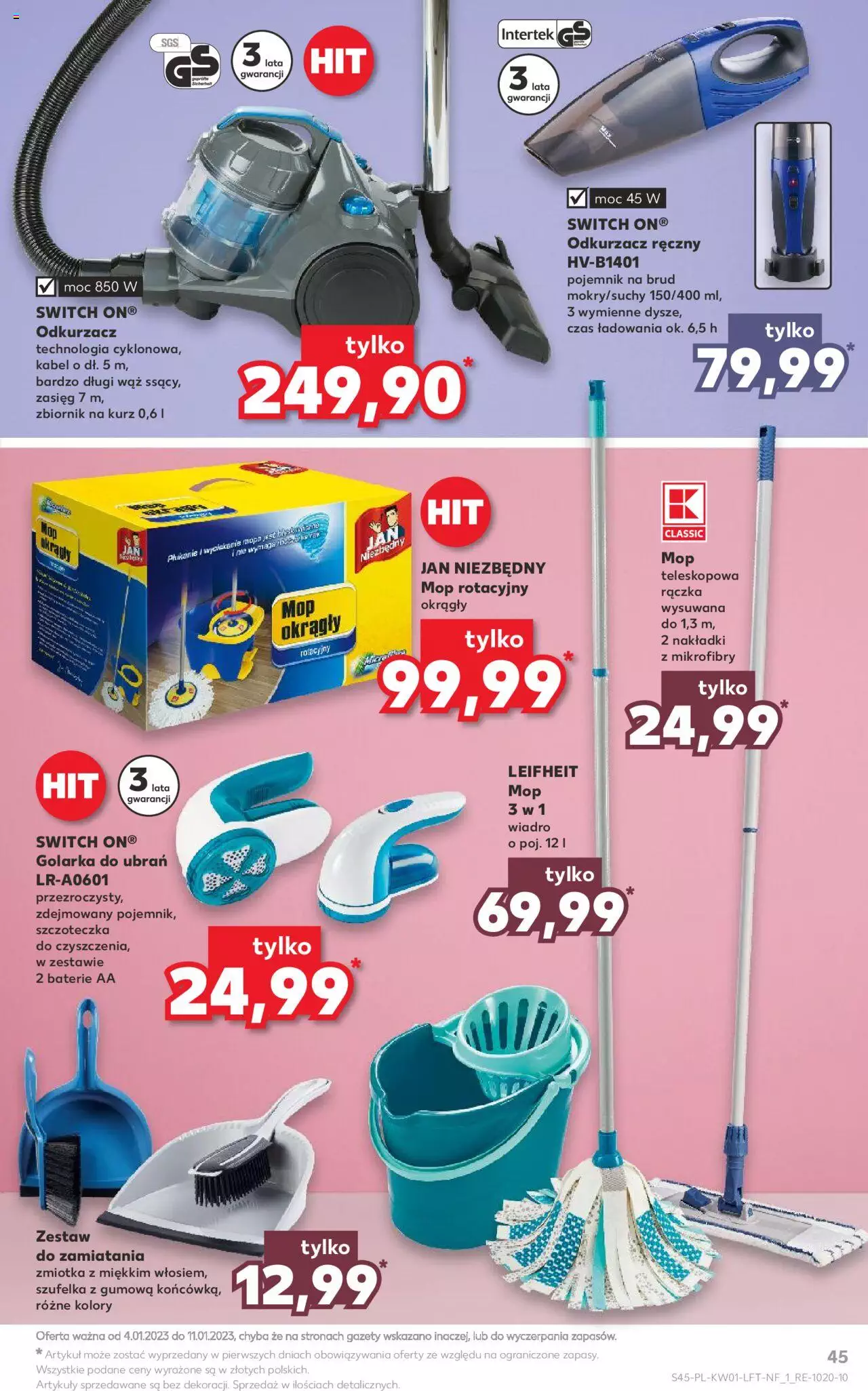 KAUFLAND gazetka ważna od 04.01.2023 do 11.01.2023 strona 45