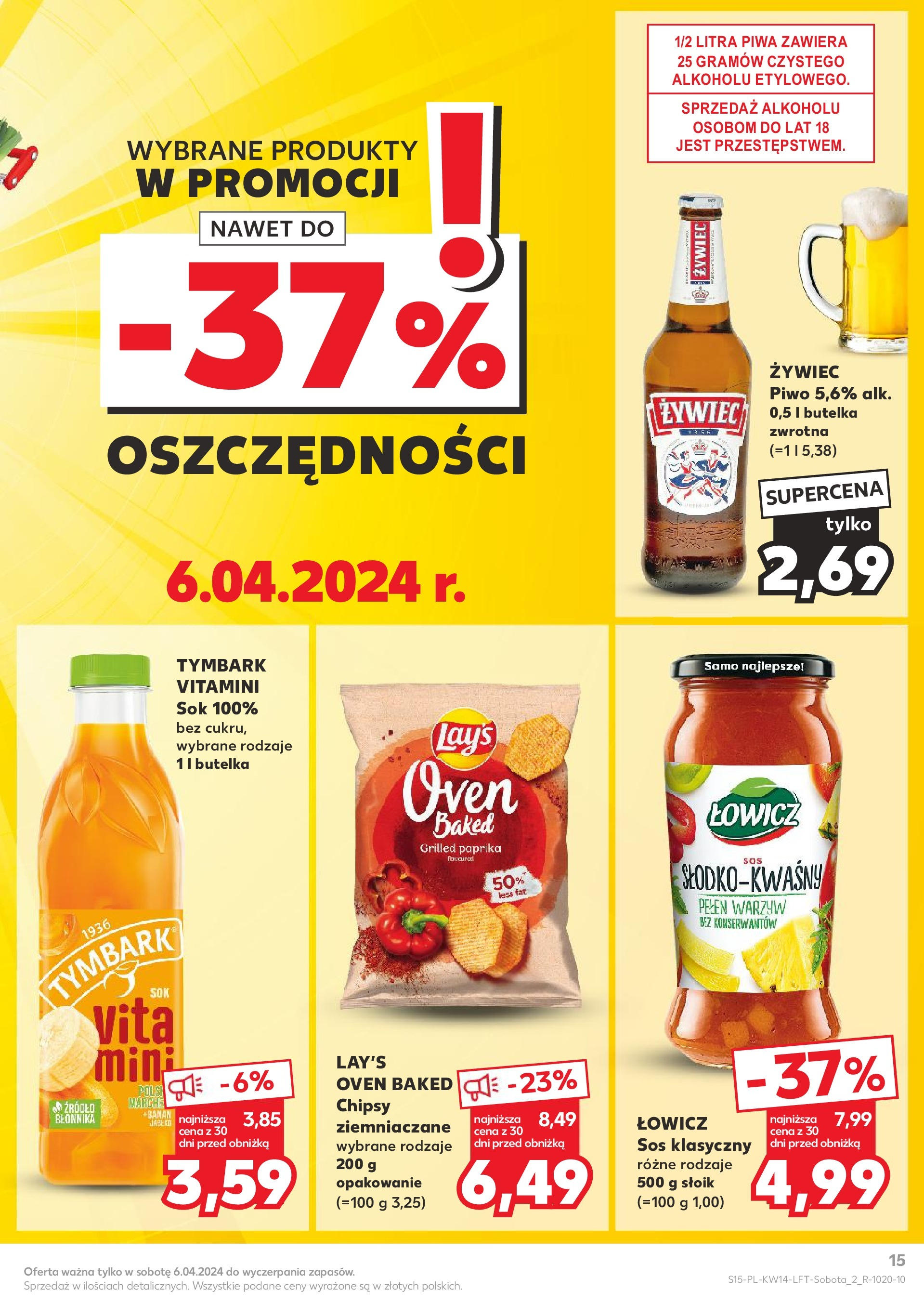 KAUFLAND gazetka ważna od 04.04.2024 do 10.04.2024 strona 15