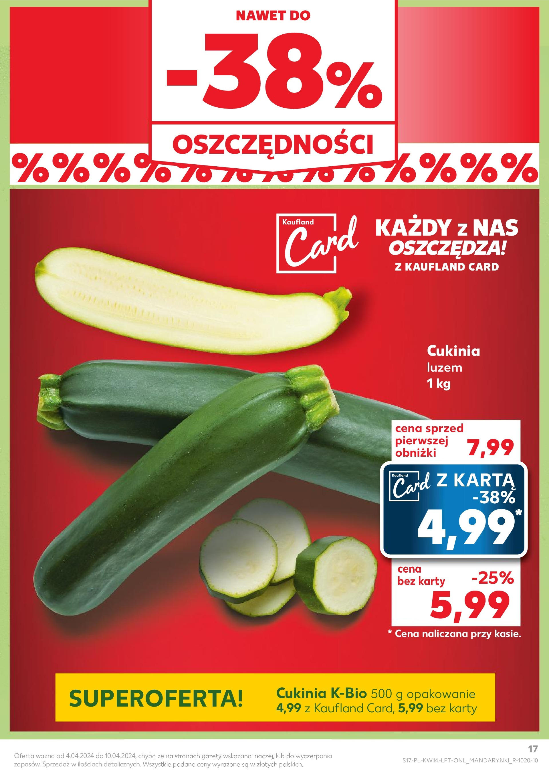 KAUFLAND gazetka ważna od 04.04.2024 do 10.04.2024 strona 17
