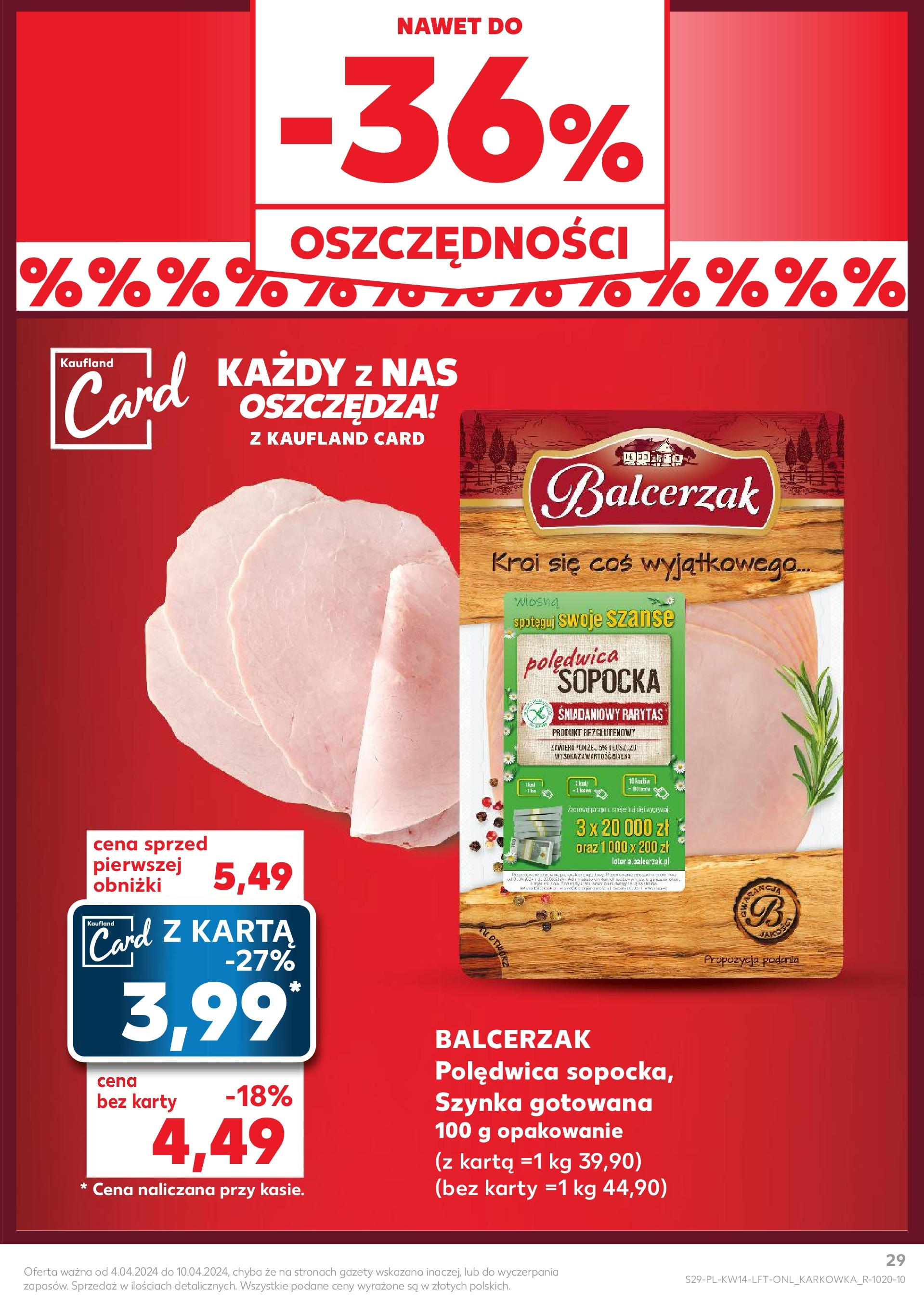 KAUFLAND gazetka ważna od 04.04.2024 do 10.04.2024 strona 29