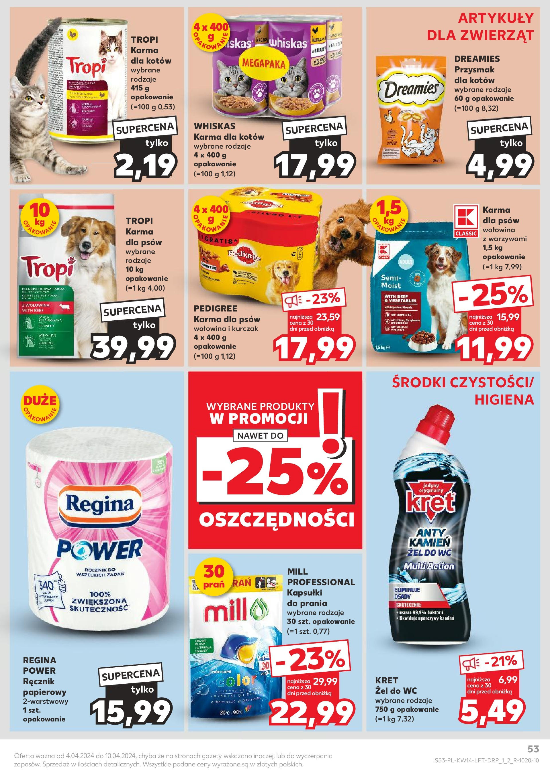 KAUFLAND gazetka ważna od 04.04.2024 do 10.04.2024 strona 50
