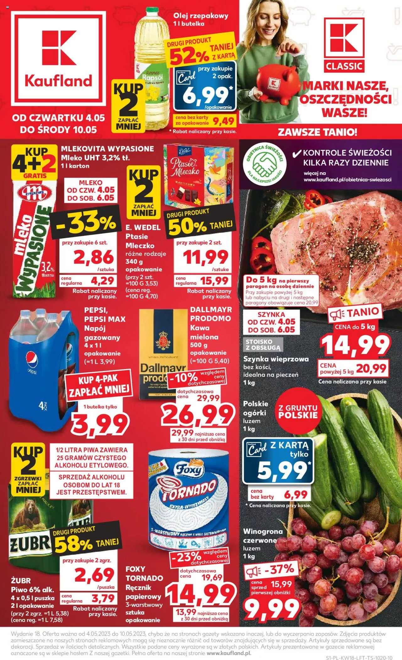 KAUFLAND gazetka ważna od 04.05.2023 do 10.05.2023 strona 1