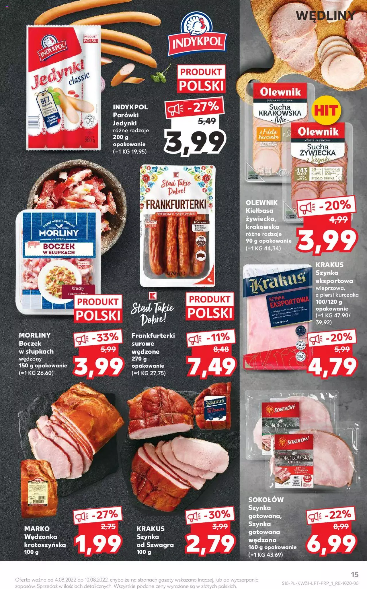 Kaufland gazetka ważna od 04.08.2022 do 10.08.2022 strona 15