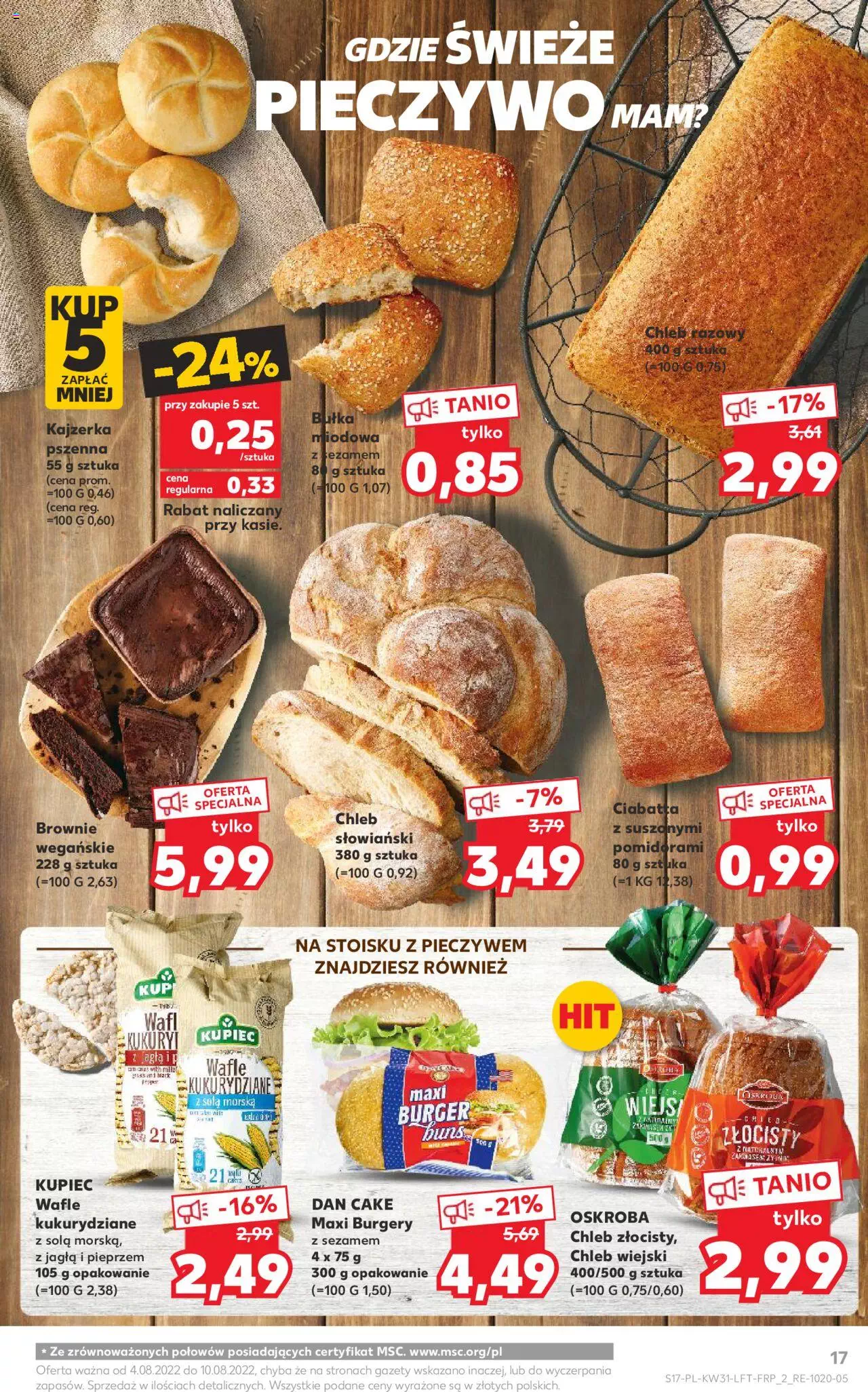 Kaufland gazetka ważna od 04.08.2022 do 10.08.2022 strona 17