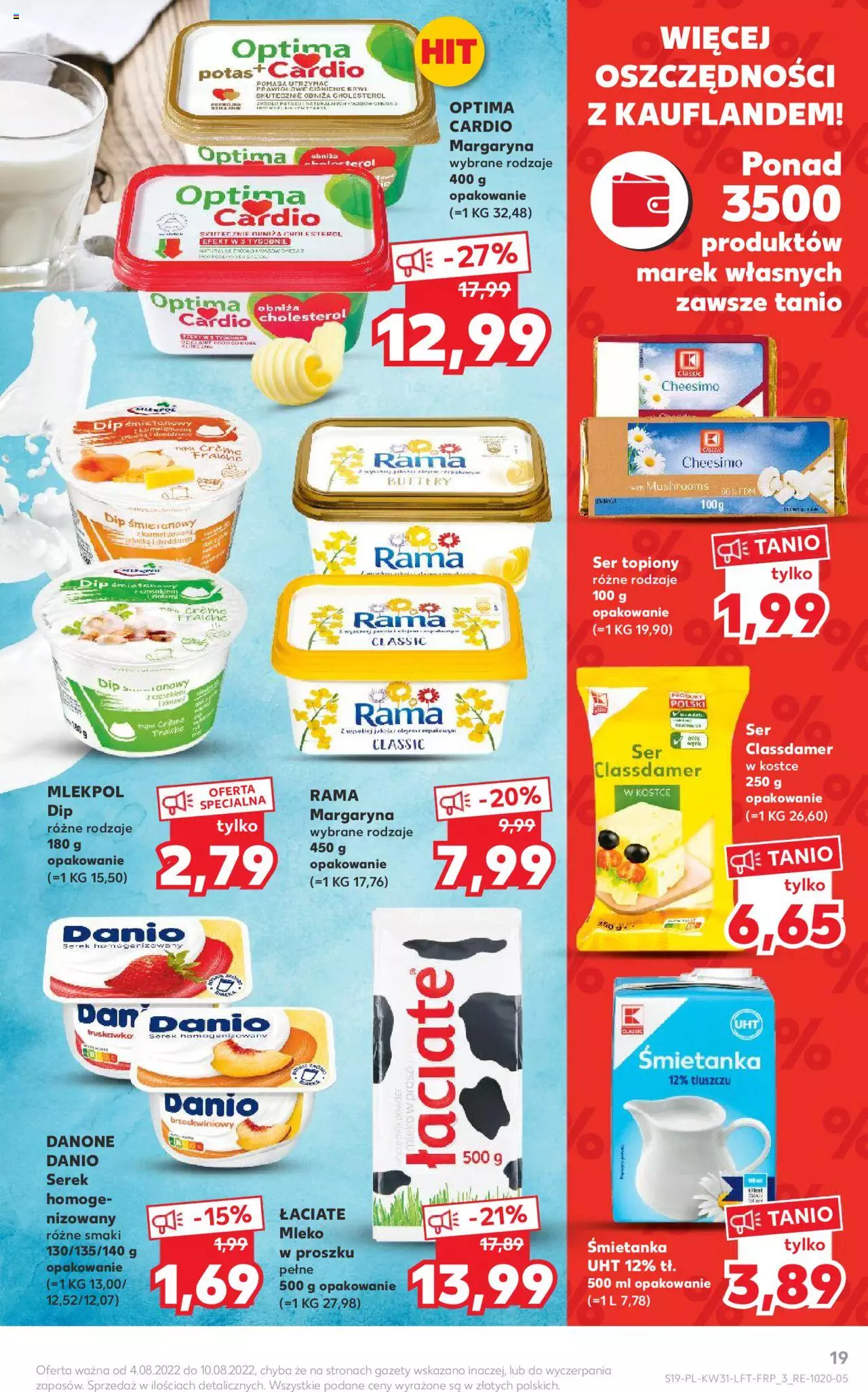 Kaufland gazetka ważna od 04.08.2022 do 10.08.2022 strona 19