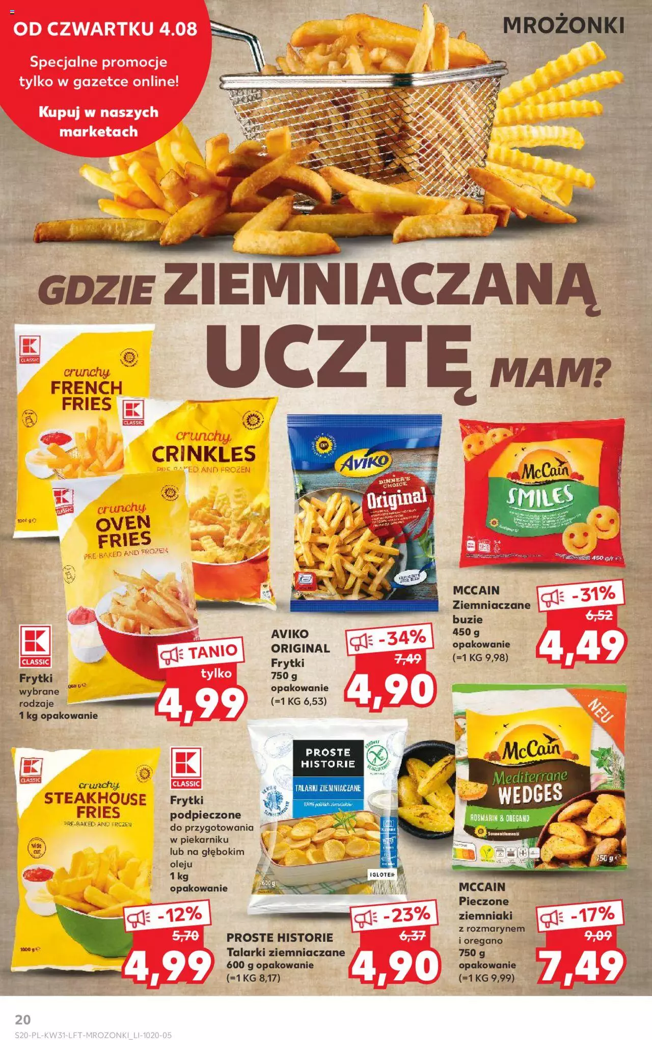 Kaufland gazetka ważna od 04.08.2022 do 10.08.2022 strona 20
