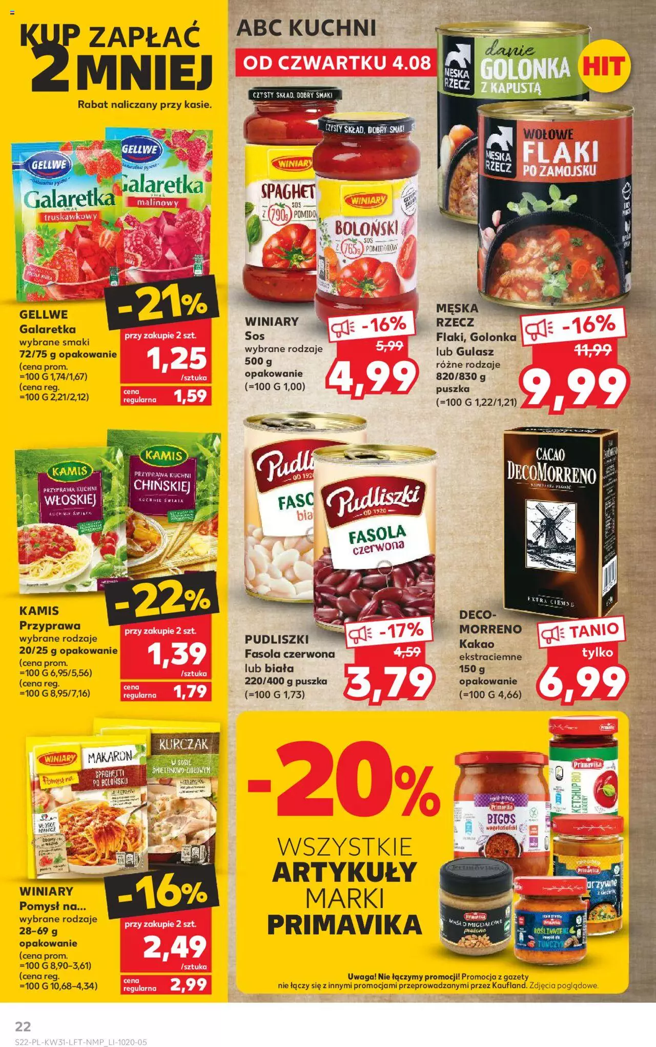 Kaufland gazetka ważna od 04.08.2022 do 10.08.2022 strona 22