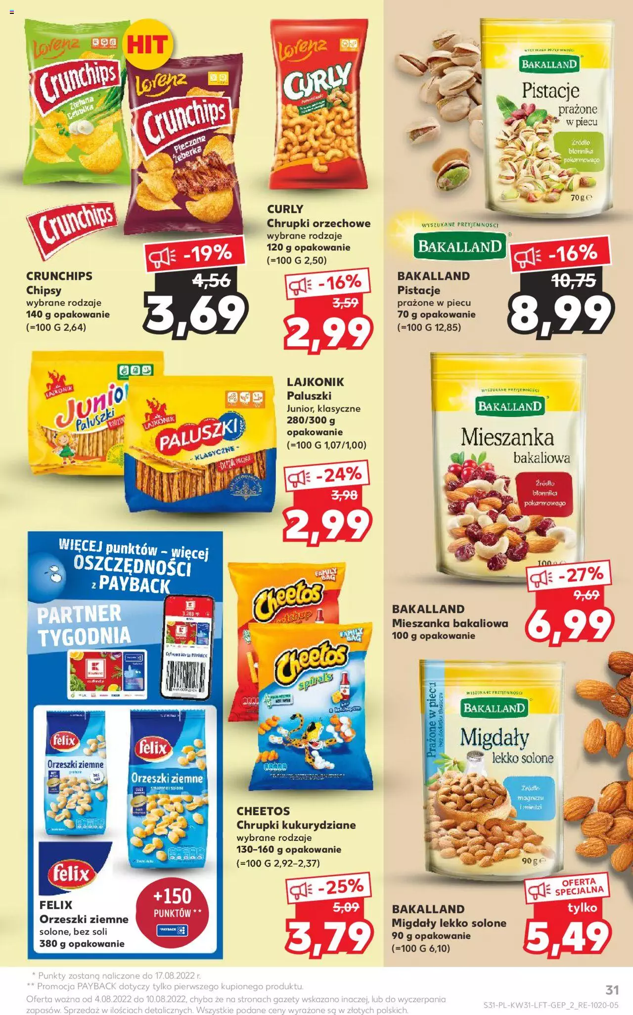 Kaufland gazetka ważna od 04.08.2022 do 10.08.2022 strona 31