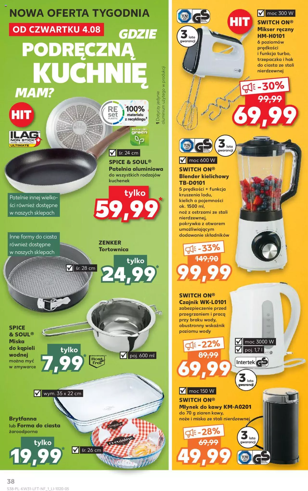 Kaufland gazetka ważna od 04.08.2022 do 10.08.2022 strona 38