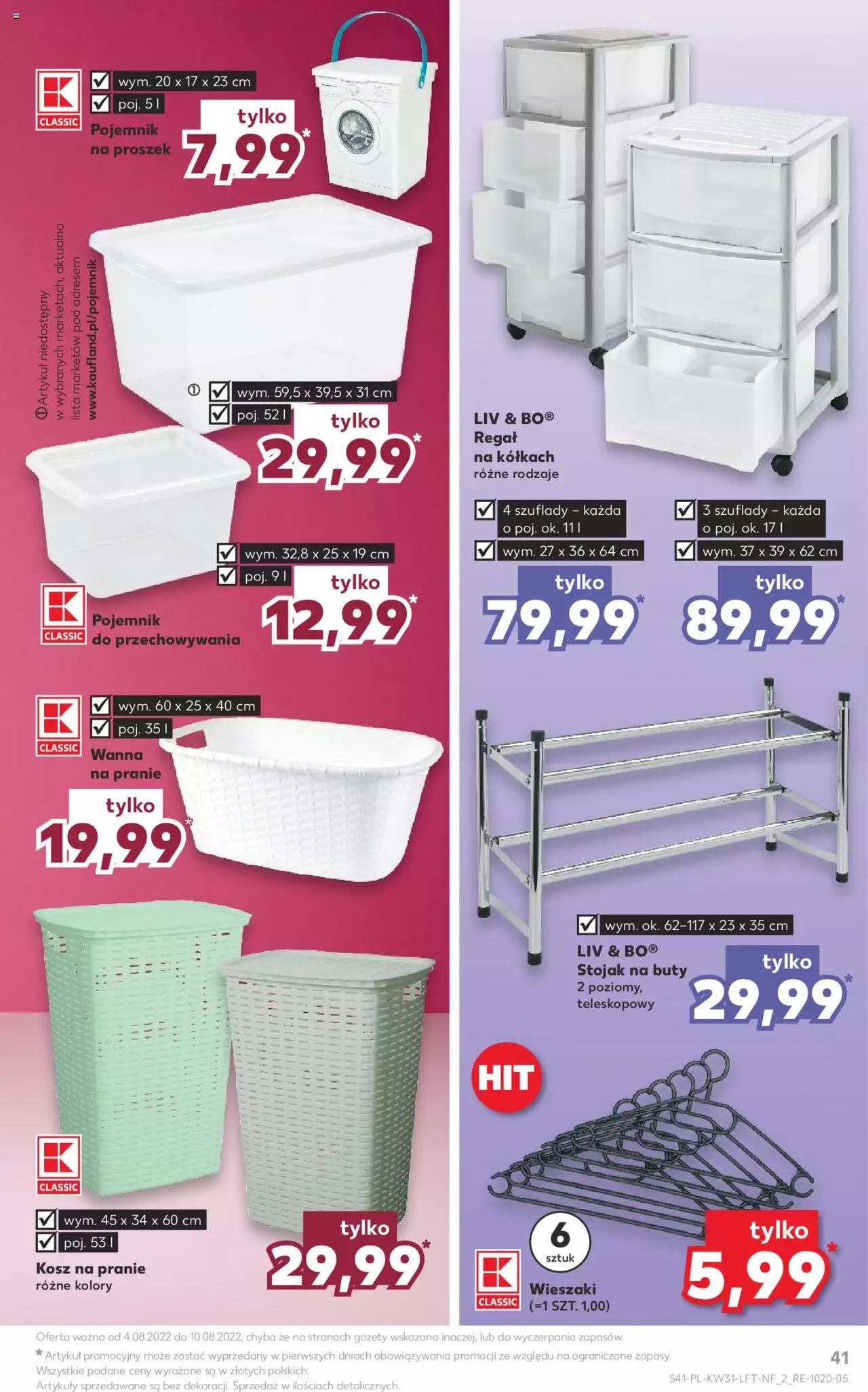 Kaufland gazetka ważna od 04.08.2022 do 10.08.2022 strona 41
