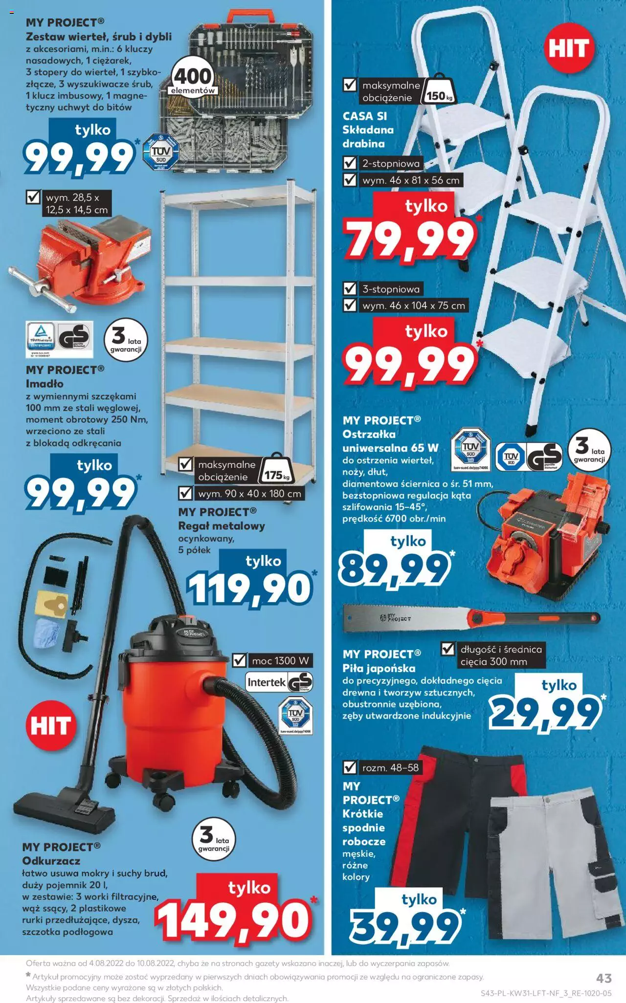 Kaufland gazetka ważna od 04.08.2022 do 10.08.2022 strona 43