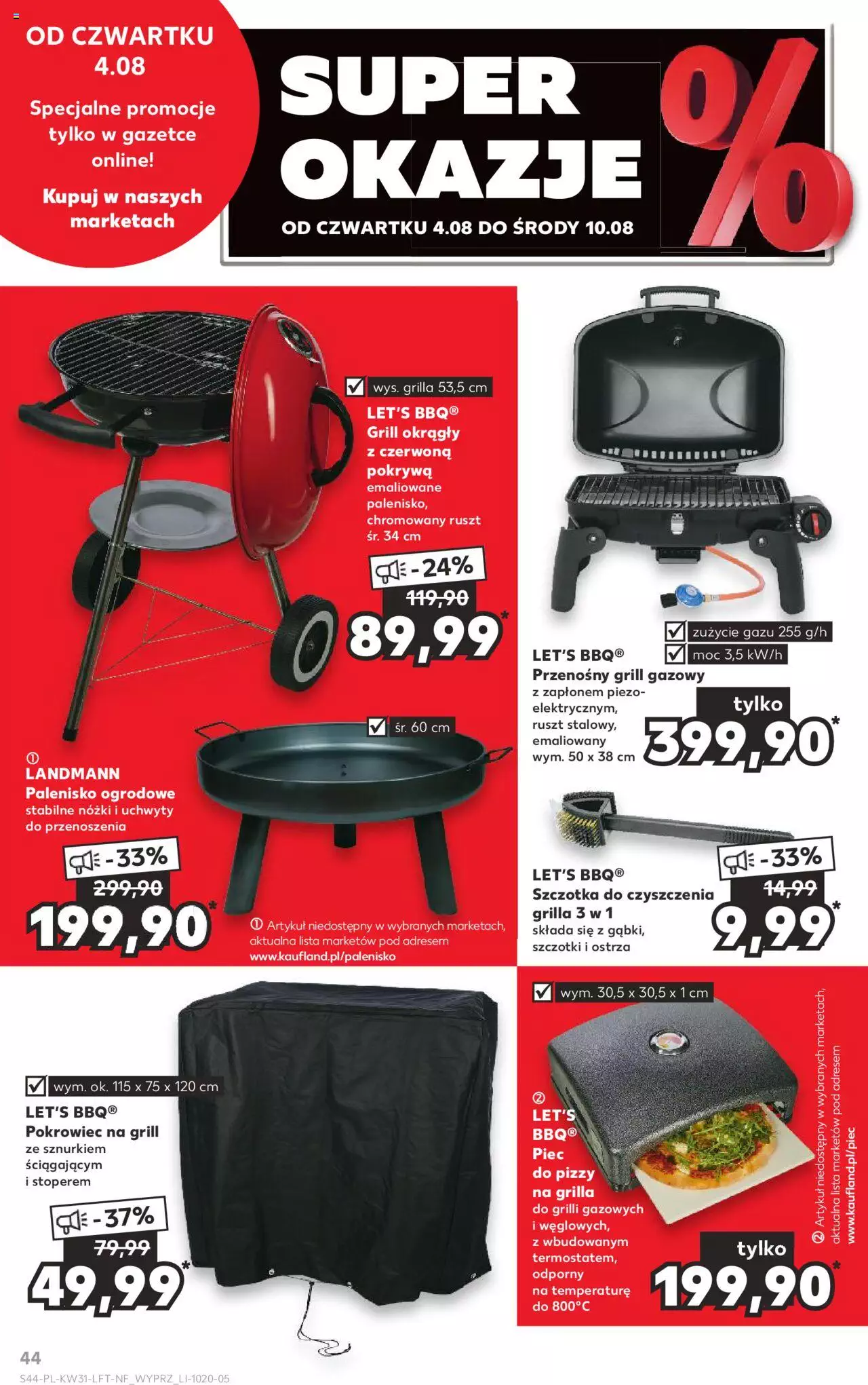 Kaufland gazetka ważna od 04.08.2022 do 10.08.2022 strona 44