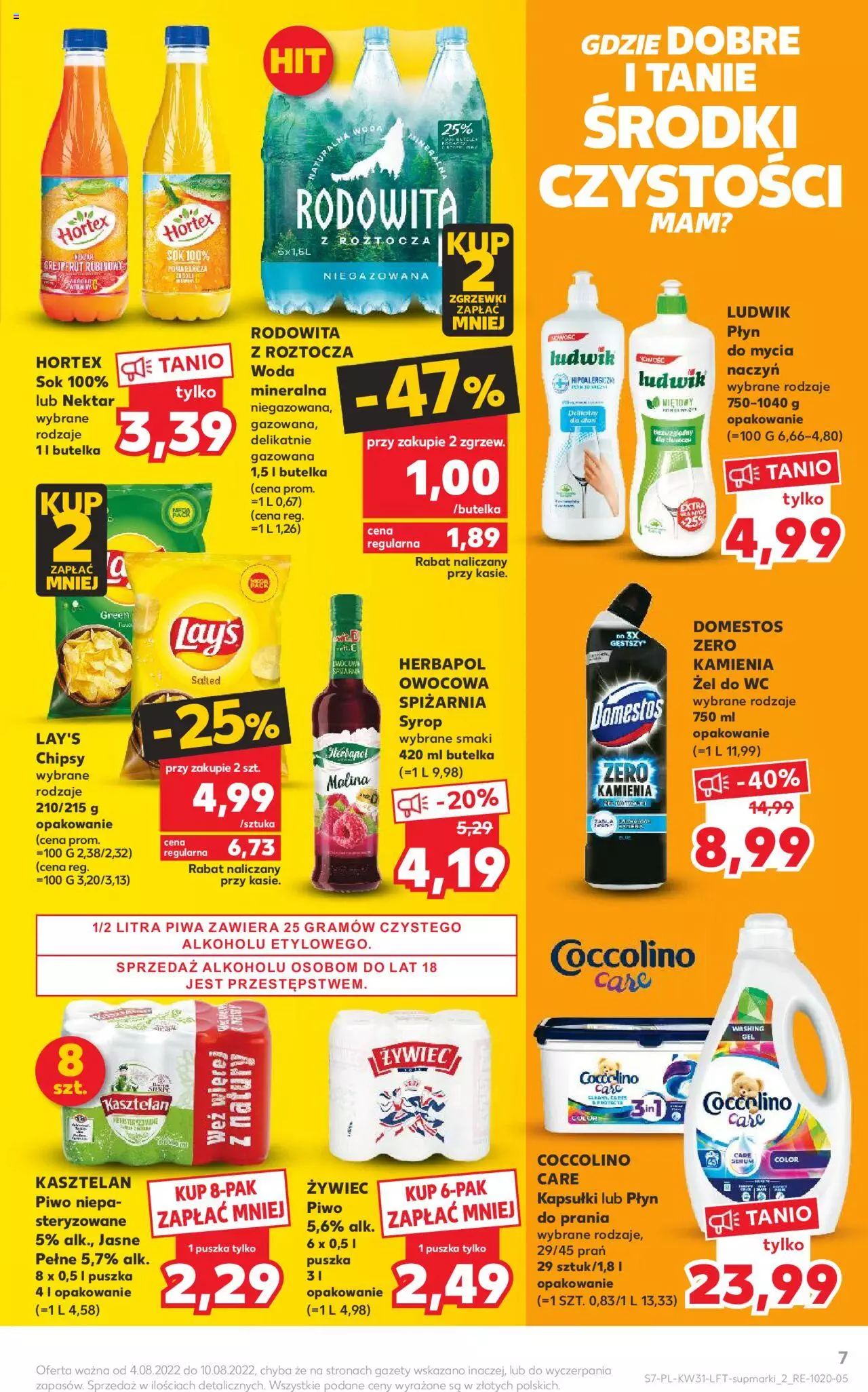 Kaufland gazetka ważna od 04.08.2022 do 10.08.2022 strona 7