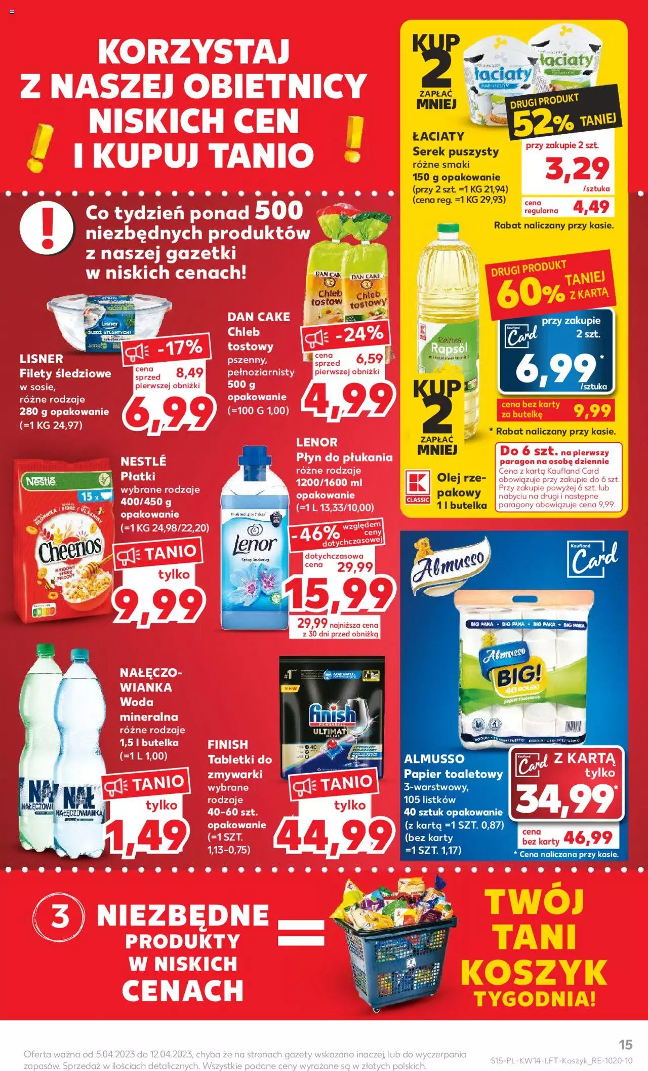 KAUFLAND gazetka ważna od 05.04.2023 do 12.04.2023 strona 15