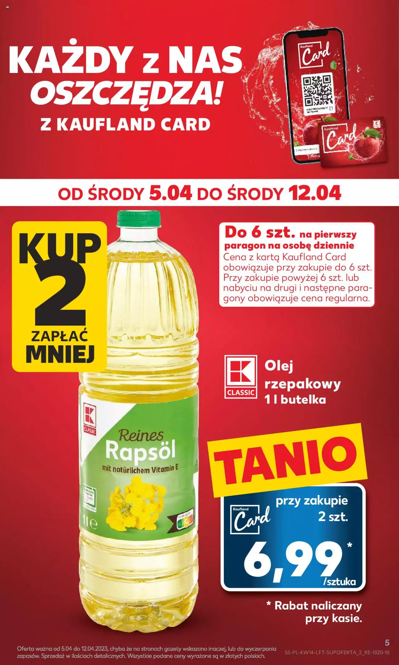 KAUFLAND gazetka ważna od 05.04.2023 do 12.04.2023 strona 5