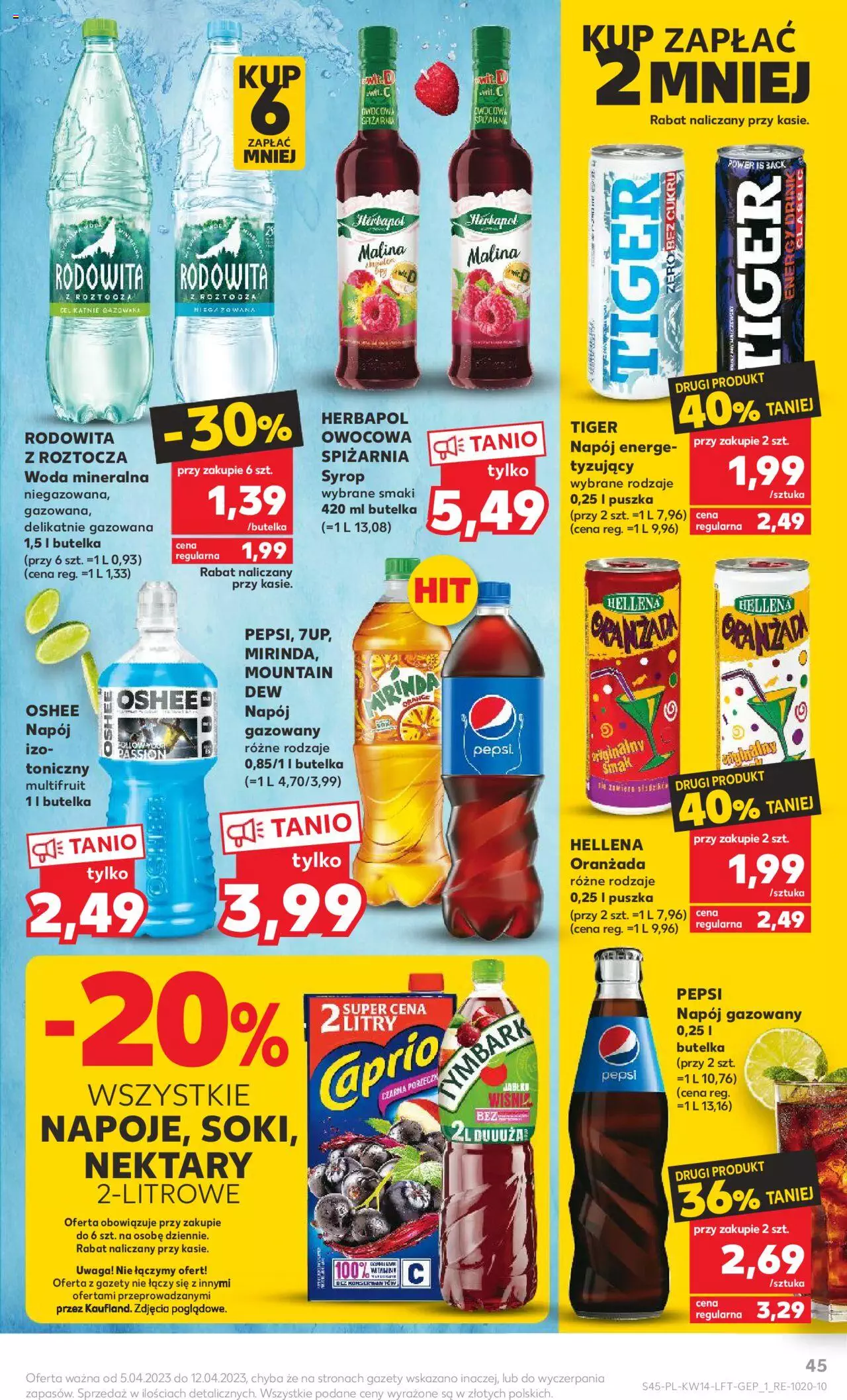 KAUFLAND gazetka ważna od 05.04.2023 do 12.04.2023 strona 45