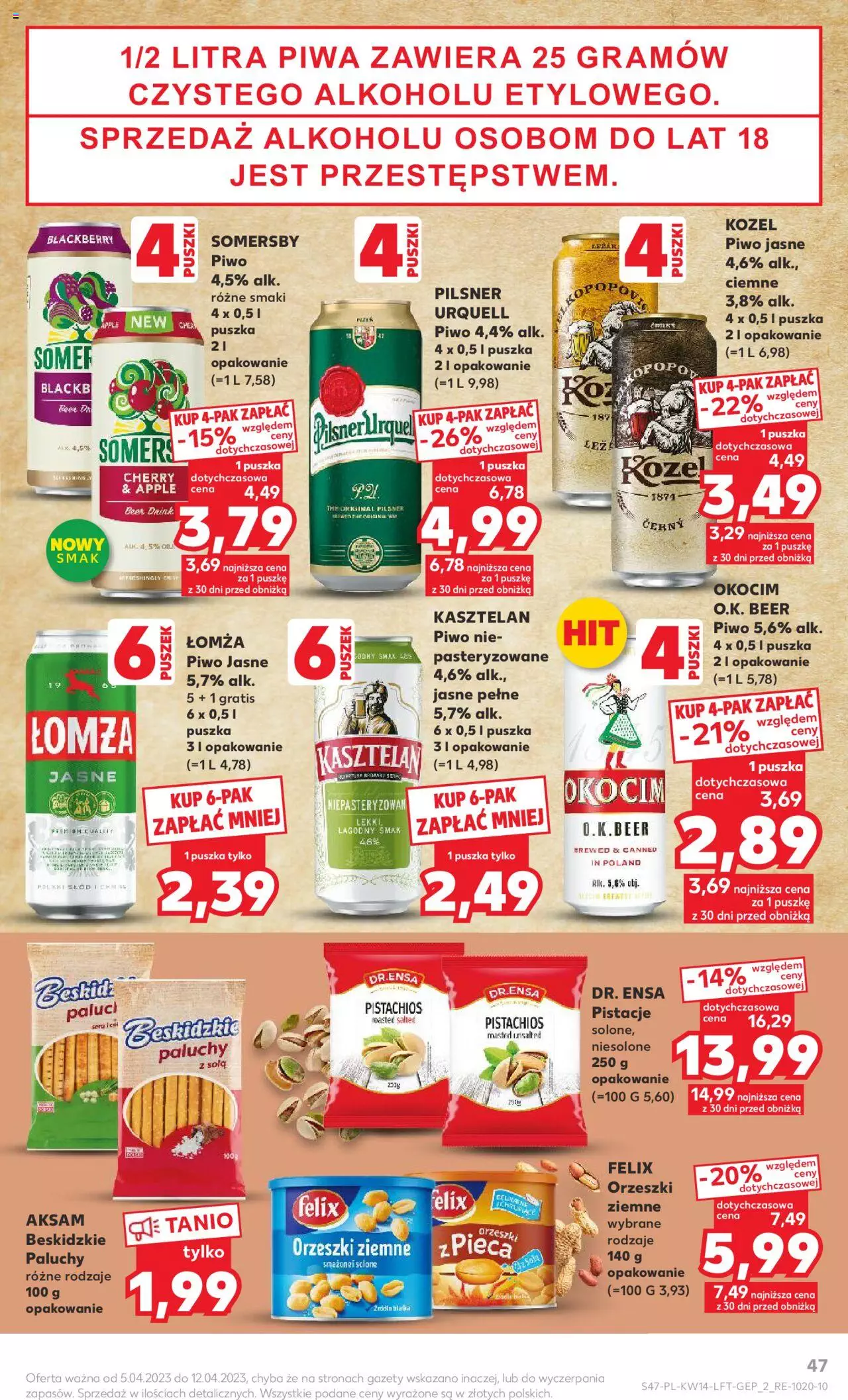 KAUFLAND gazetka ważna od 05.04.2023 do 12.04.2023 strona 47