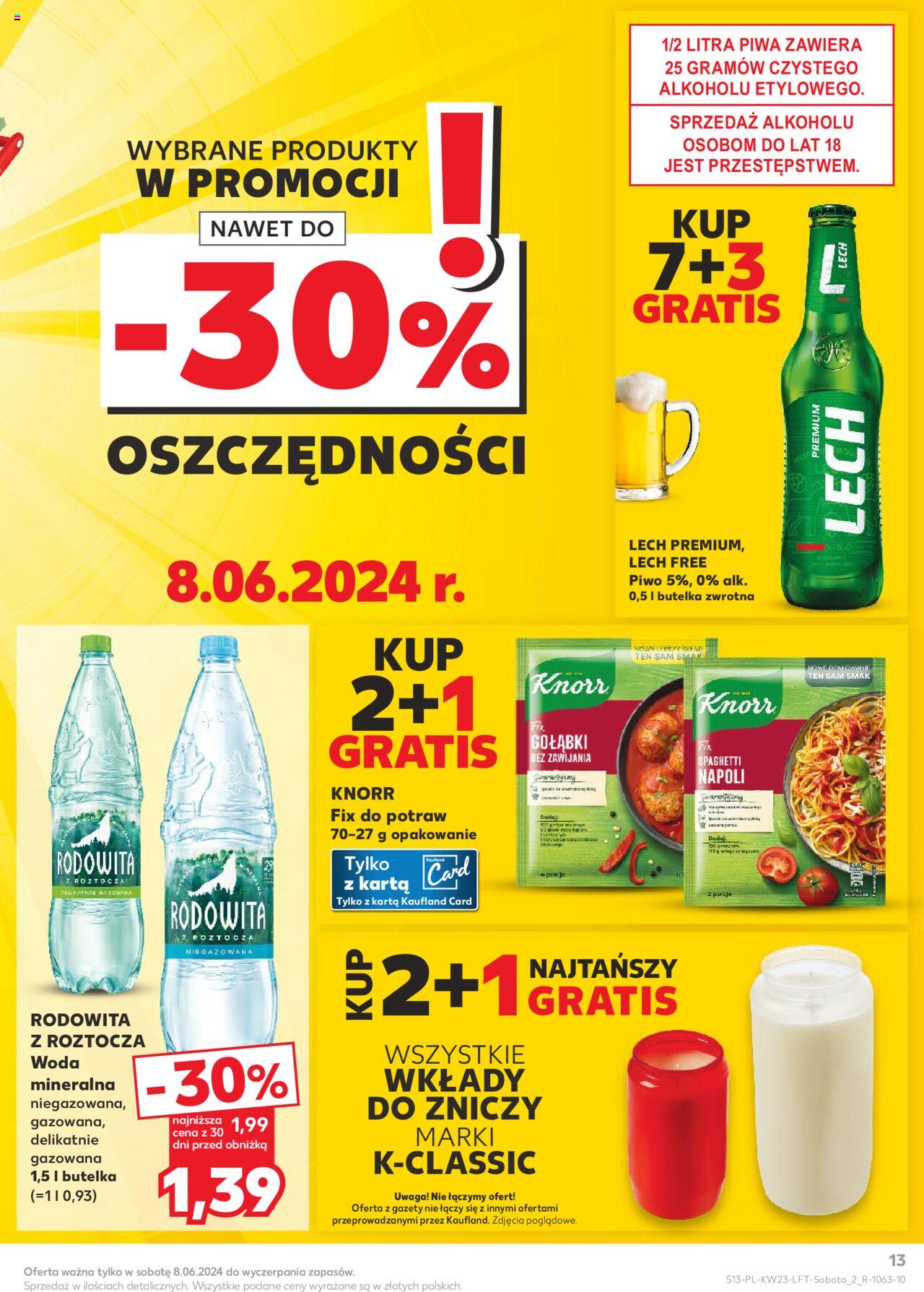 KAUFLAND gazetka ważna od 06.06.2024 do 12.06.2024 strona 13