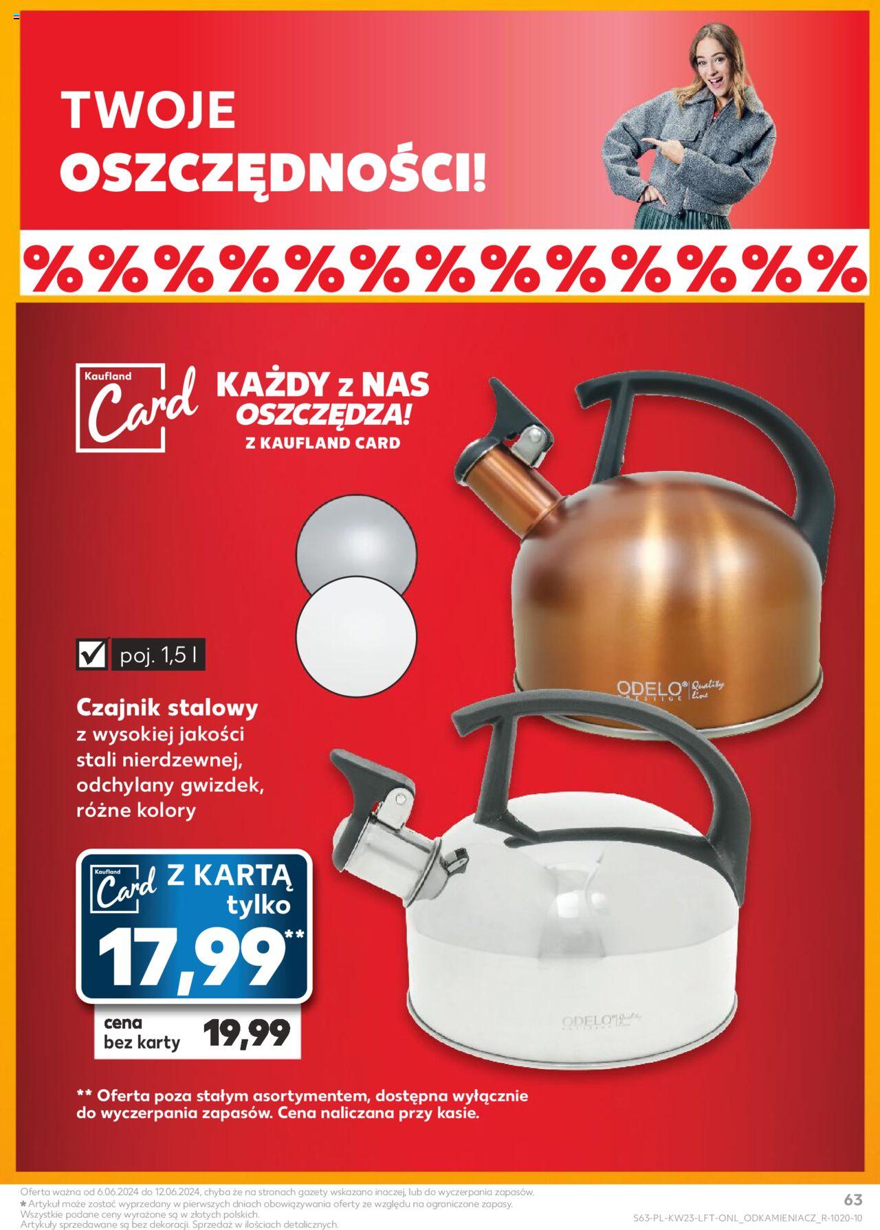 KAUFLAND gazetka ważna od 06.06.2024 do 12.06.2024 strona 62