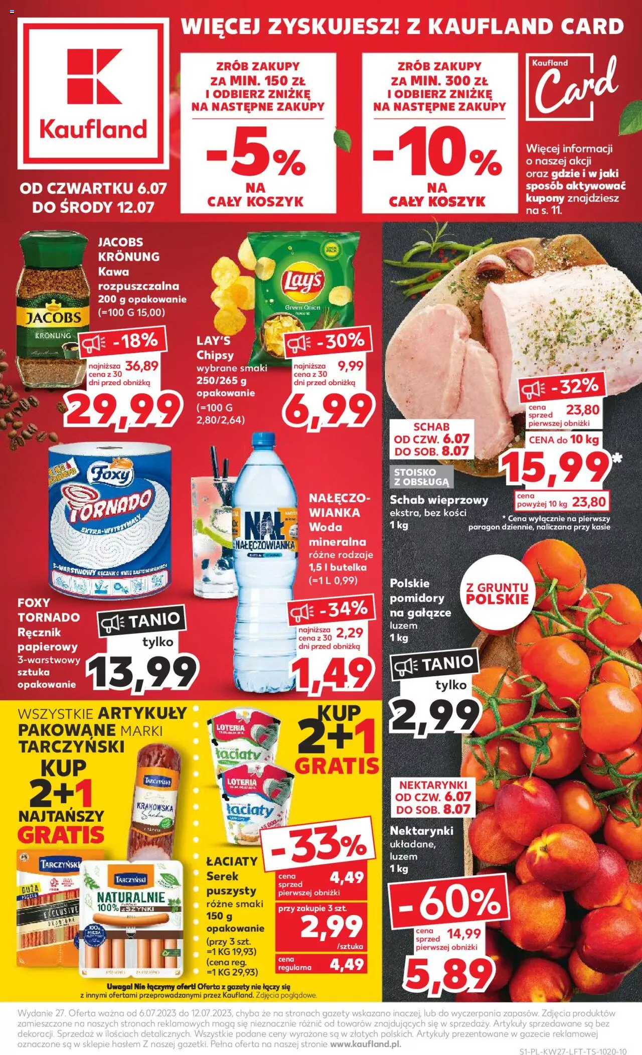 KAUFLAND gazetka ważna od 06.07.2023 do 12.07.2023 strona 1