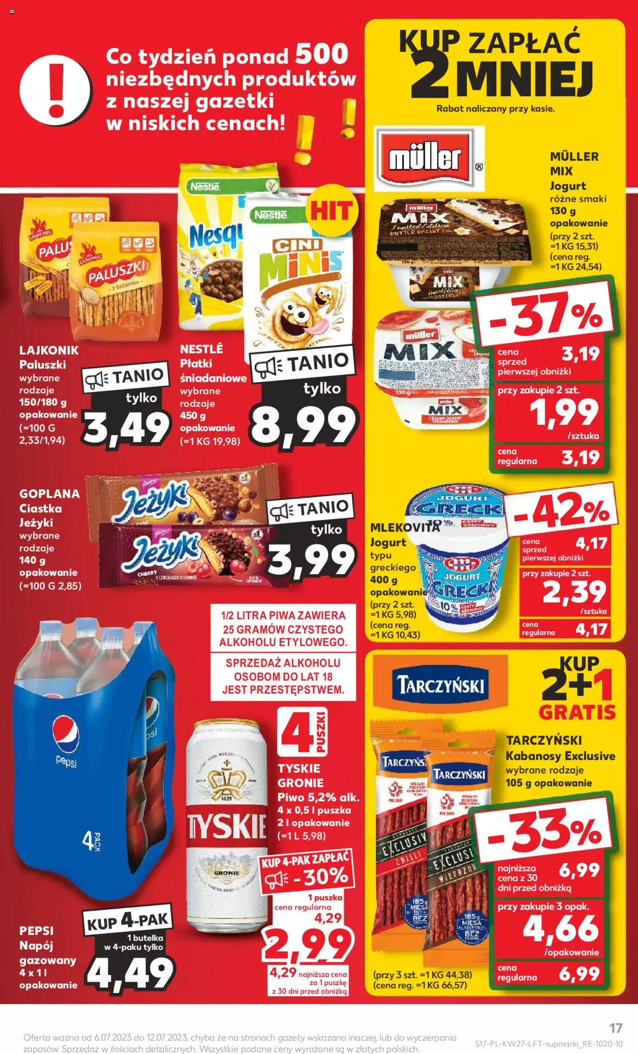 KAUFLAND gazetka ważna od 06.07.2023 do 12.07.2023 strona 17