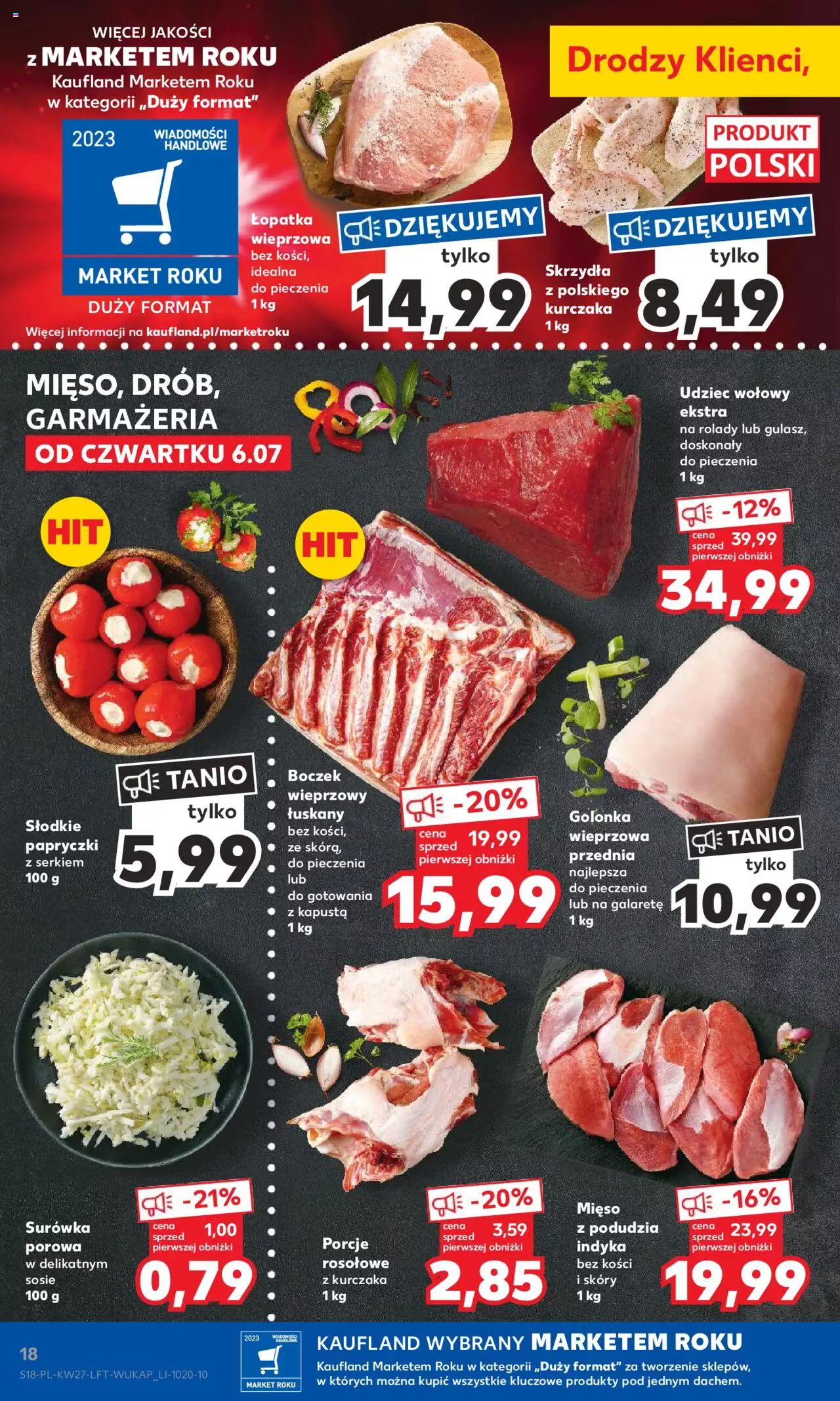 KAUFLAND gazetka ważna od 06.07.2023 do 12.07.2023 strona 18