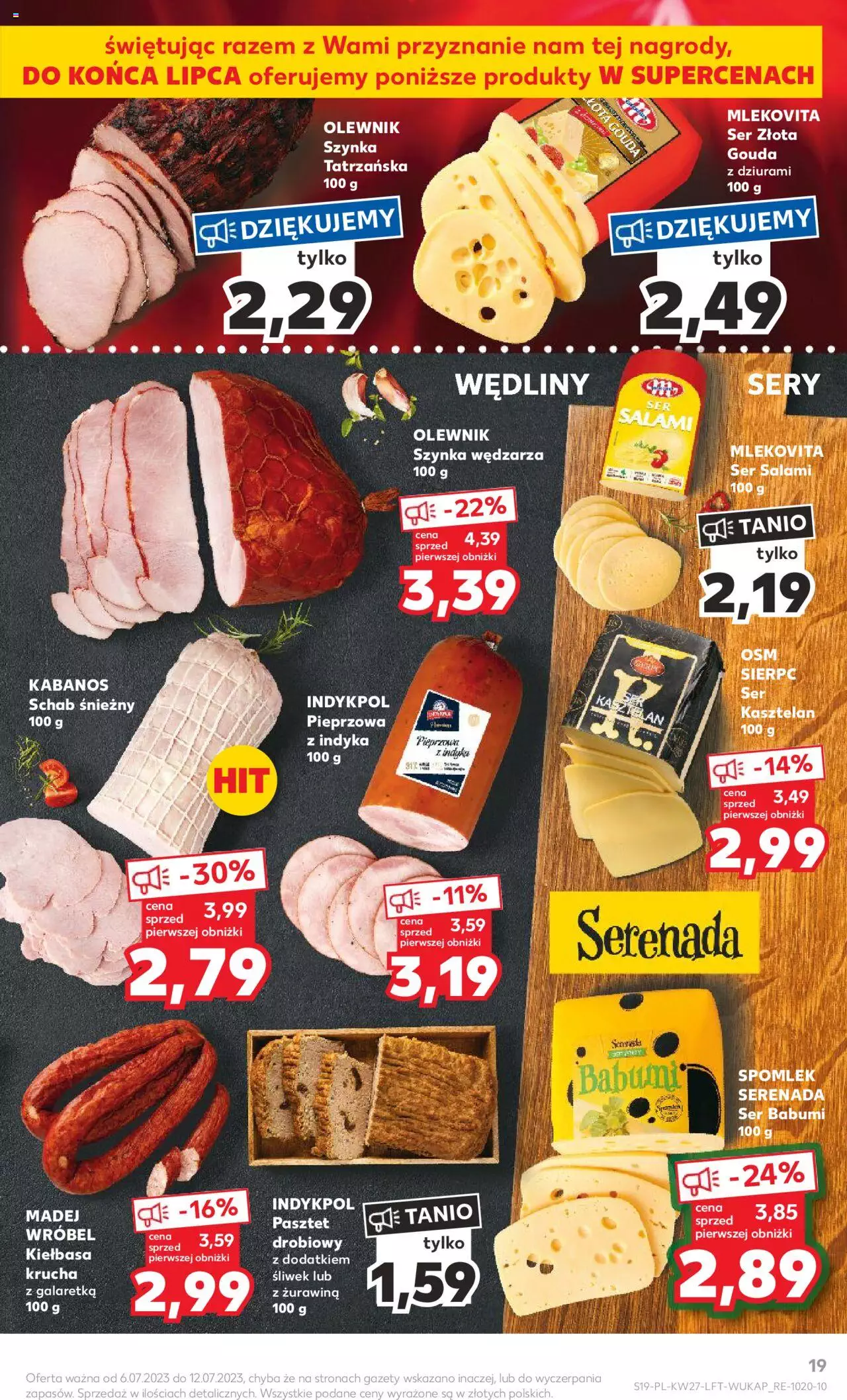 KAUFLAND gazetka ważna od 06.07.2023 do 12.07.2023 strona 19