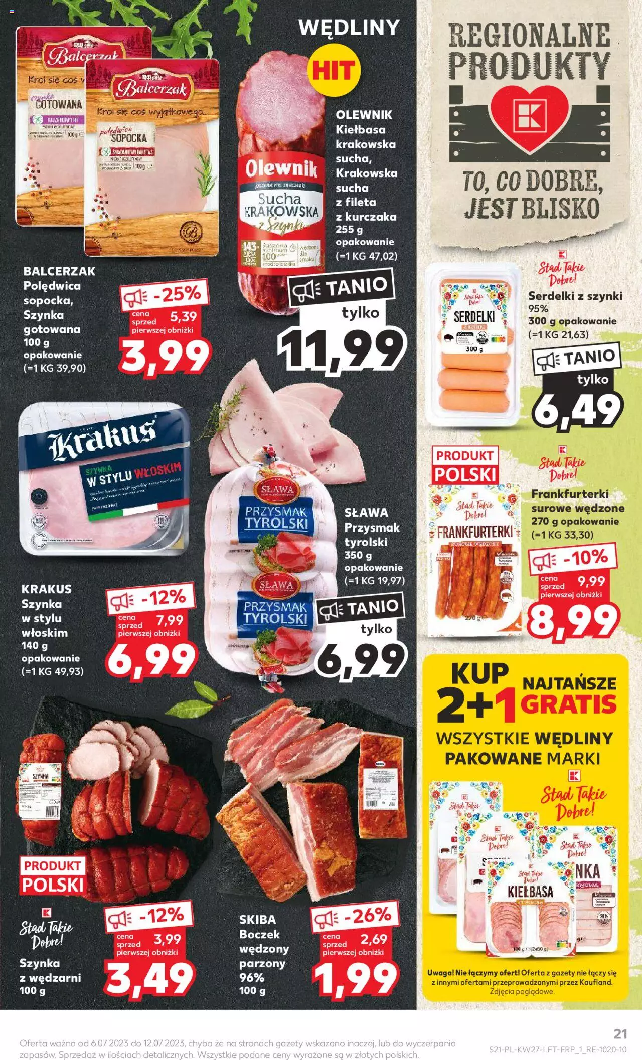 KAUFLAND gazetka ważna od 06.07.2023 do 12.07.2023 strona 21